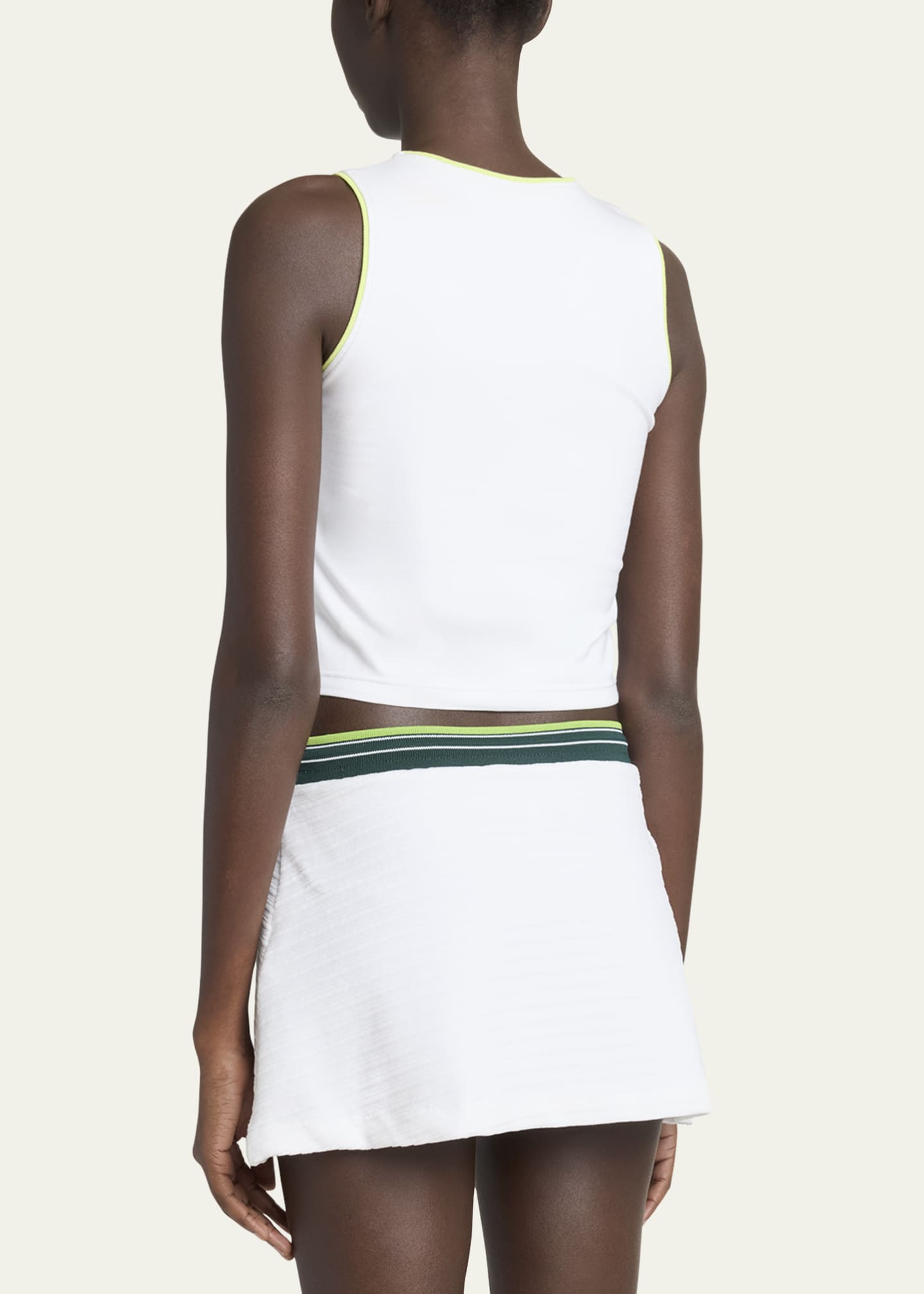 Mini Logo Patch Baby Tank Top