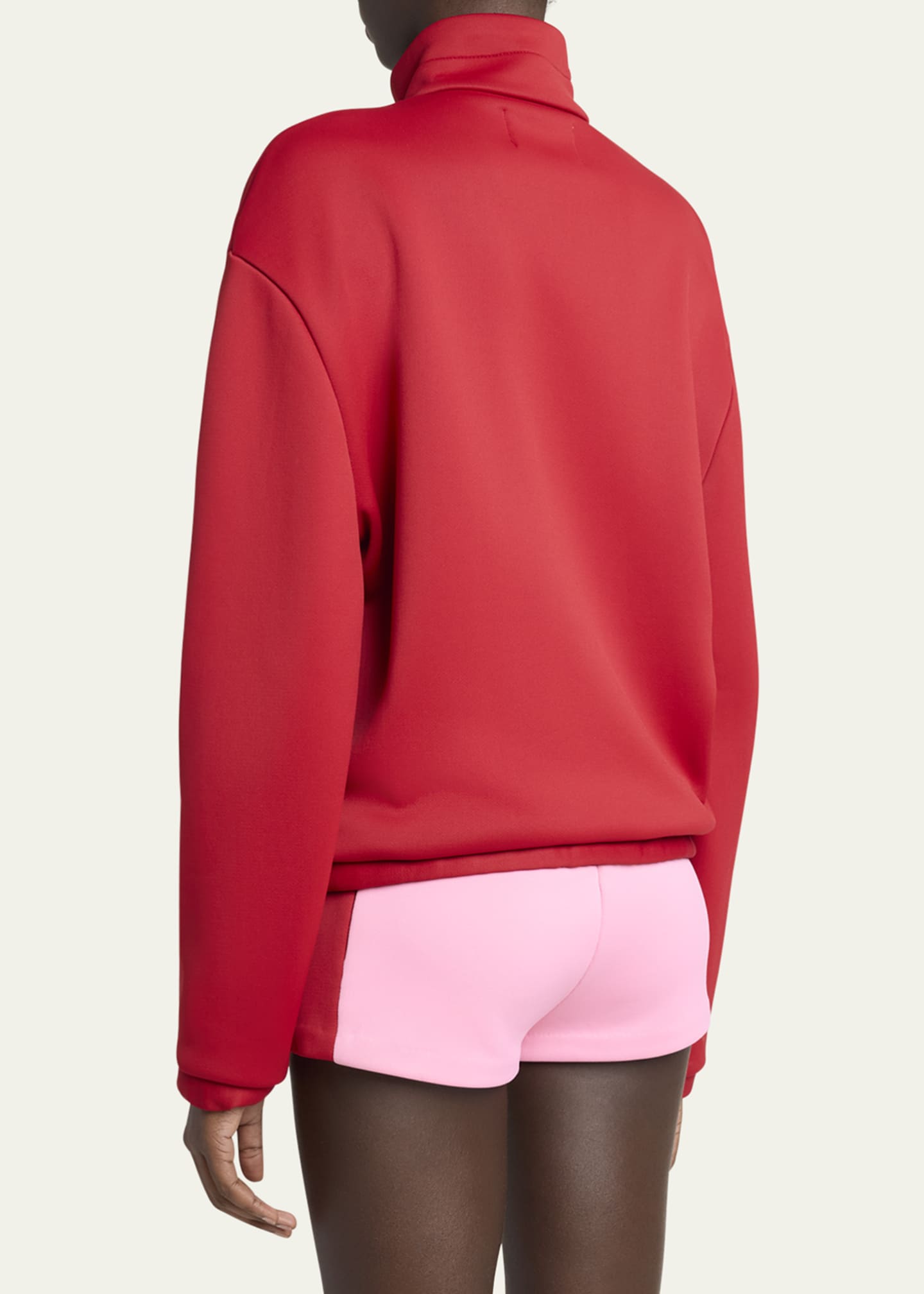 CASABLANCA Colorblock Drawstring Mini Shorts Image 3 of 5