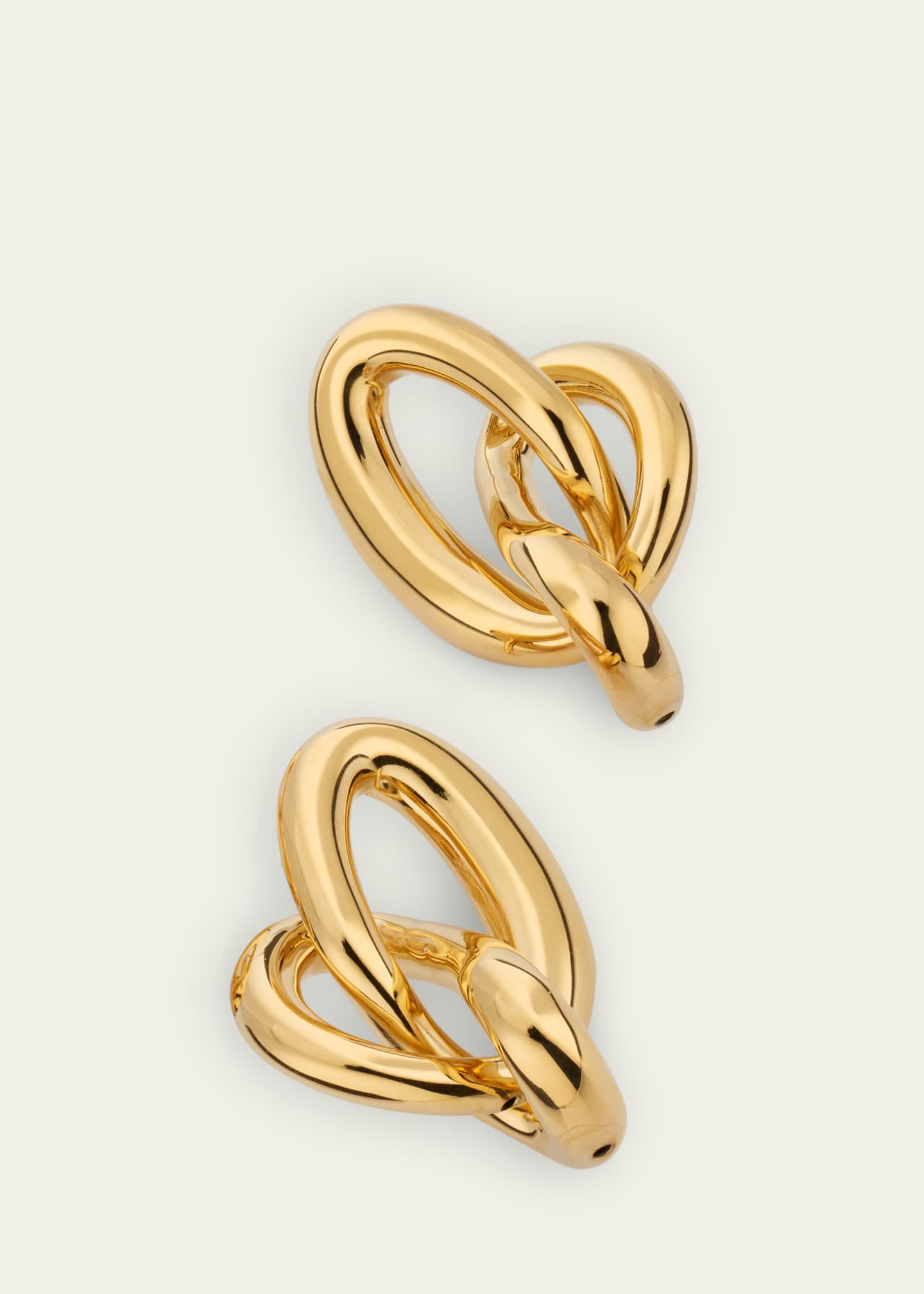 Oscar de la Renta Twisted Knot Stud Earrings Image 3 of 4
