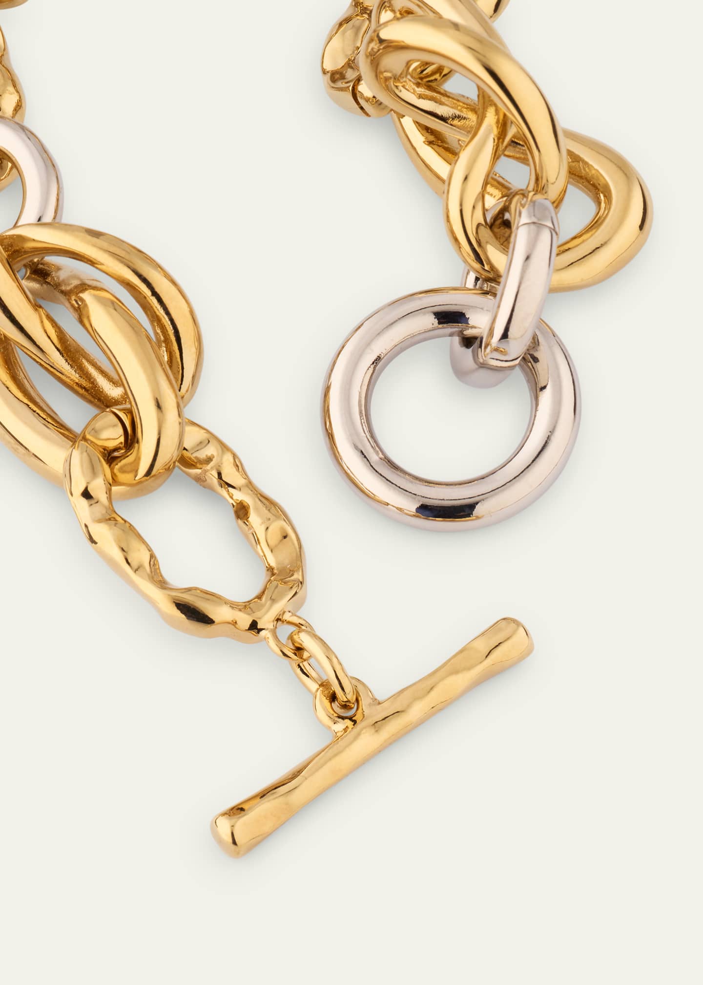 Oscar de la Renta Twisted Knot Chain Bracelet Image 4 of 4