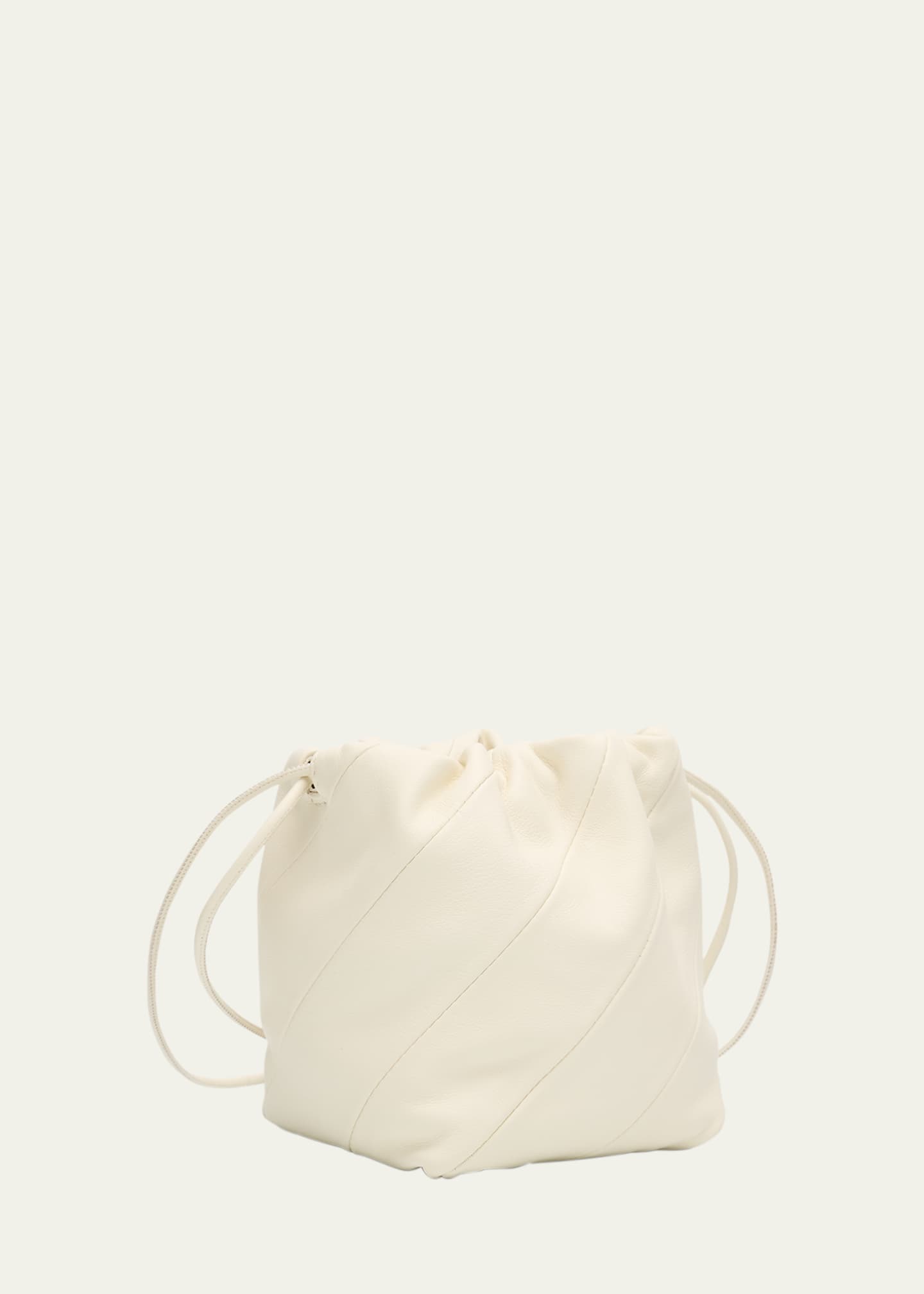【新品・未開封】milet Drawstring Bag Maeden Miami Twisted Leather Drawstring Pouch Bag - Bergdorf Goodman