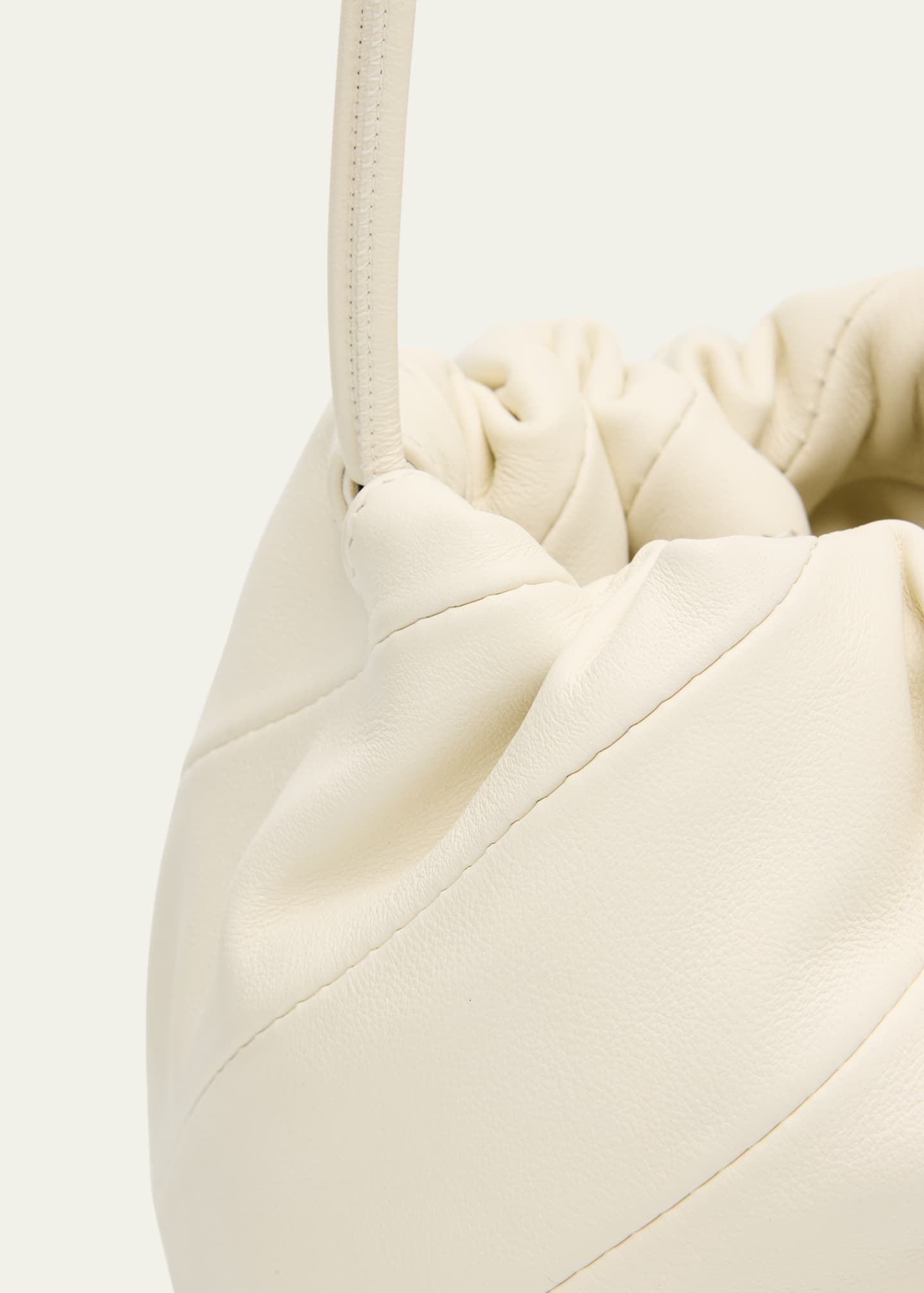 Maeden Miami Twisted Leather Drawstring Pouch Bag - Bergdorf Goodman