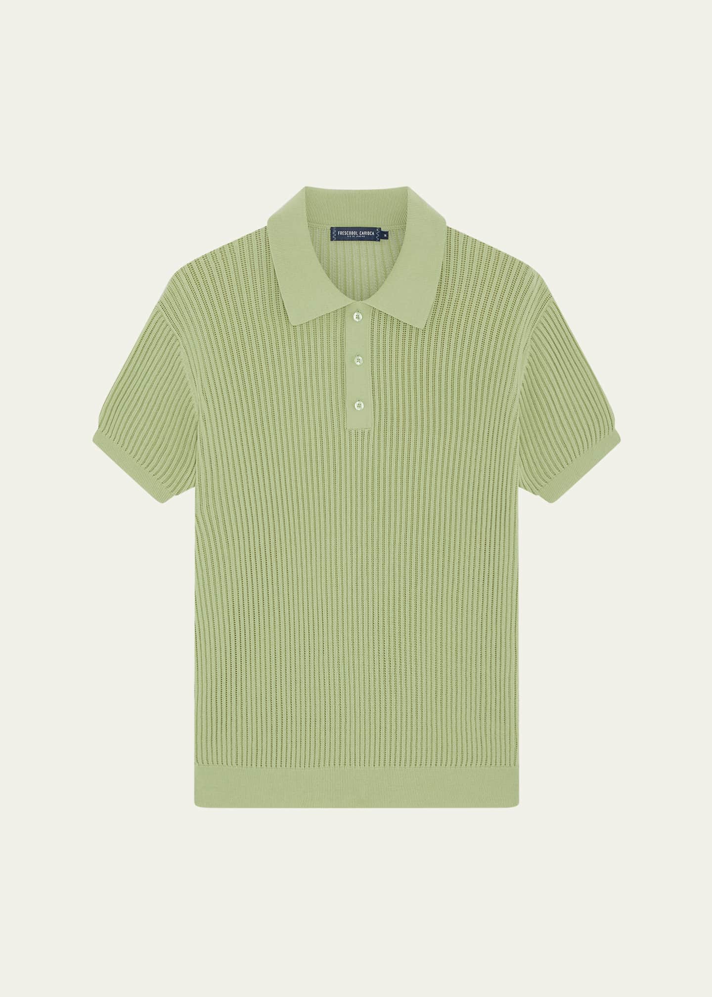 Frescobol Carioca Men's Vidal Knit Polo Shirt