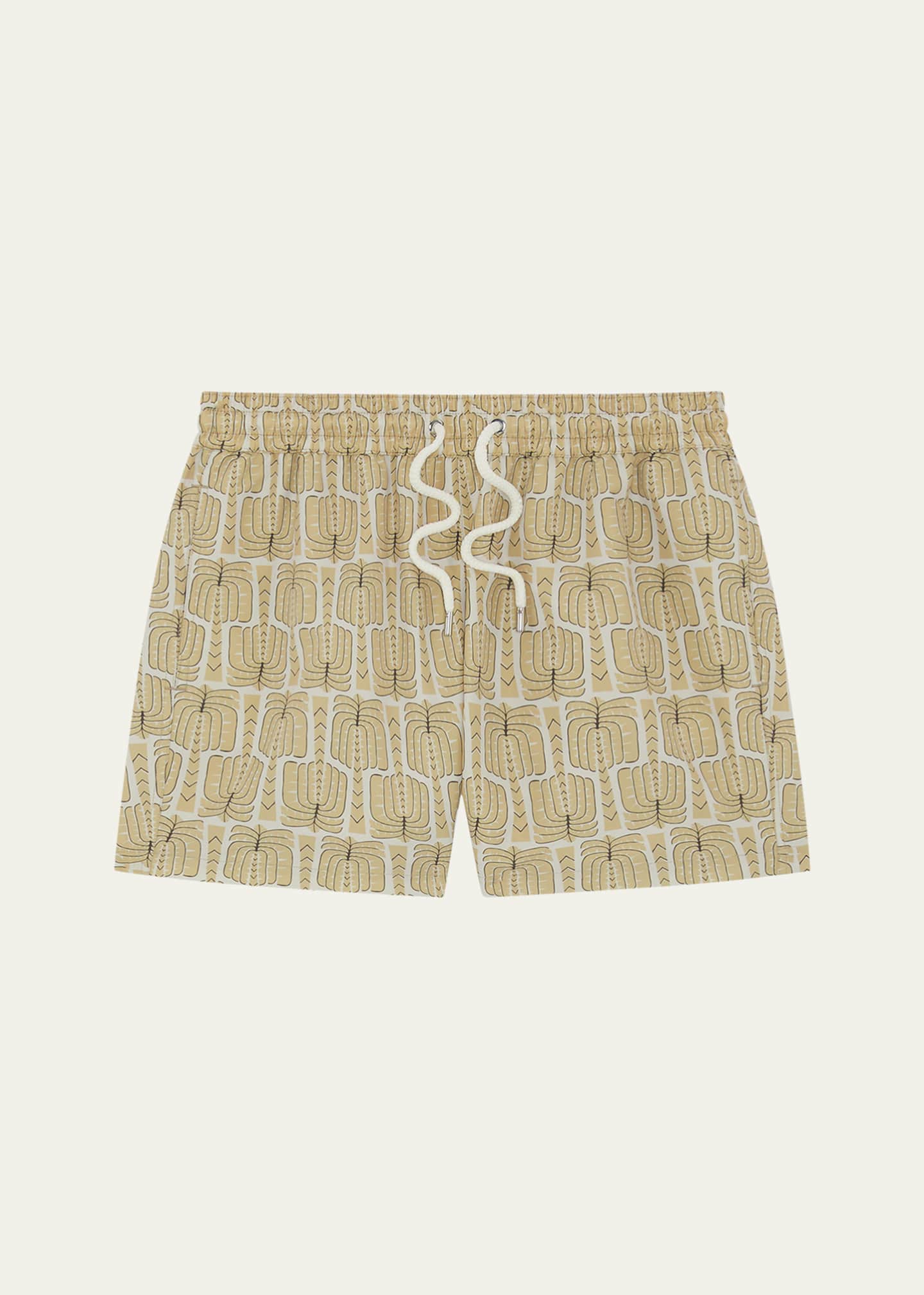 Frescobol Carioca Men's Rio Palmeira Swim Shorts