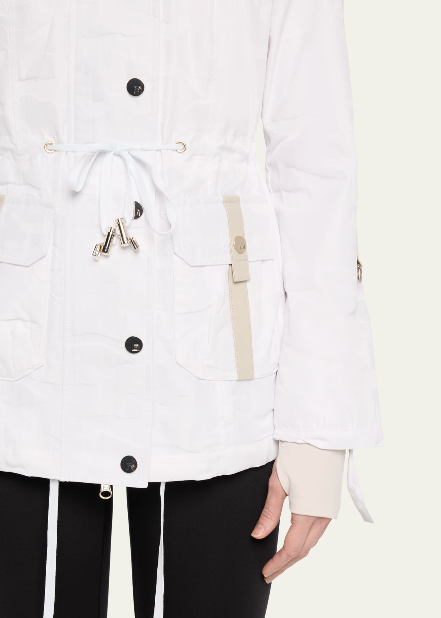 Blanc Noir Regina Hooded Anorak Jacket Image 5 of 5