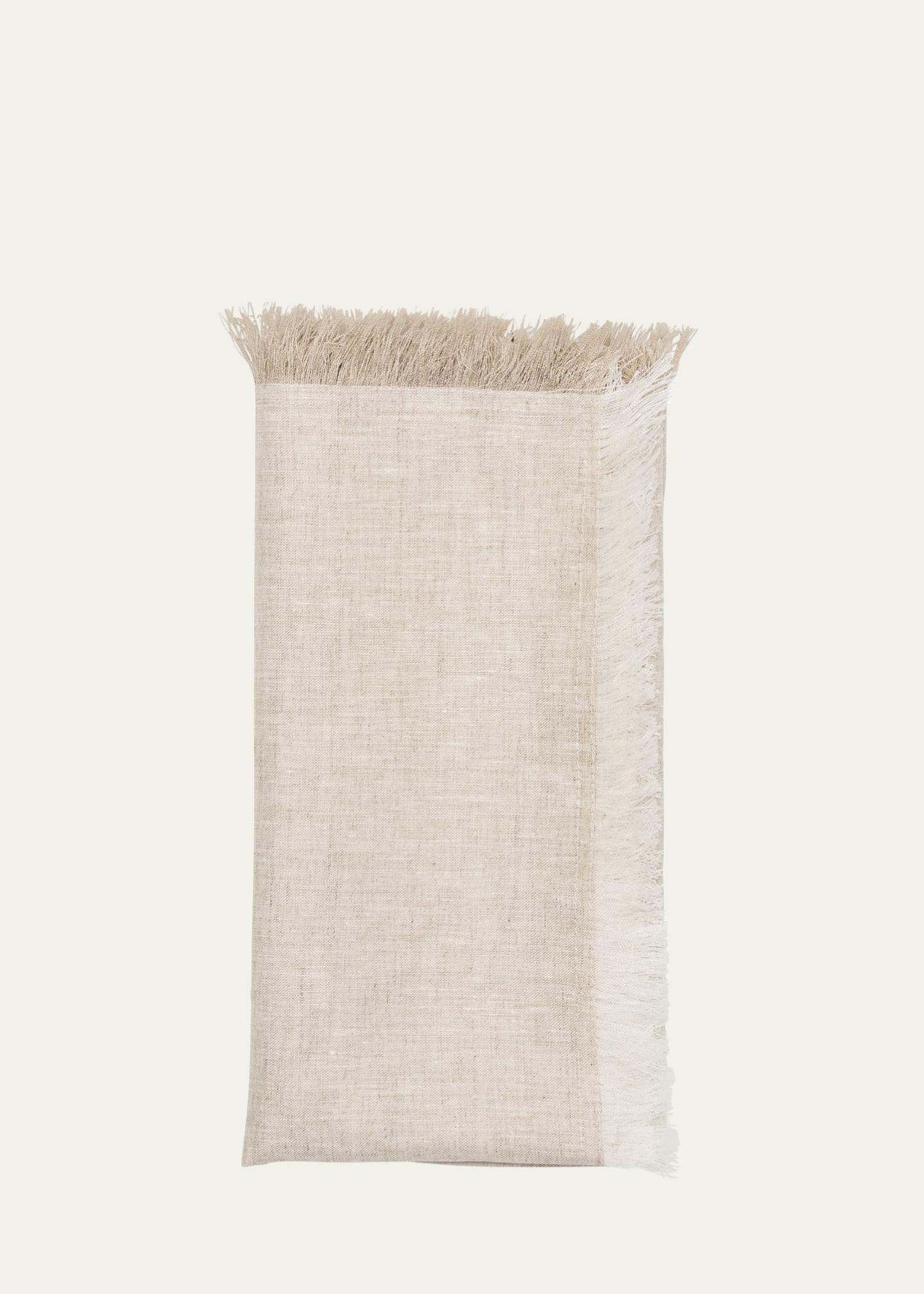 Kim Seybert Chambray Fringe Napkin - Bergdorf Goodman