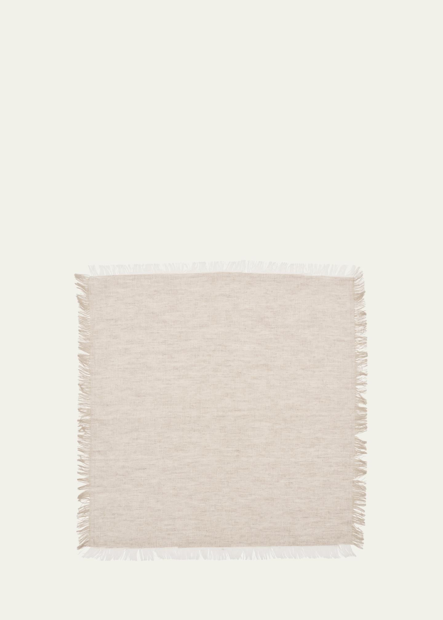 Kim Seybert Chambray Fringe Napkin - Bergdorf Goodman