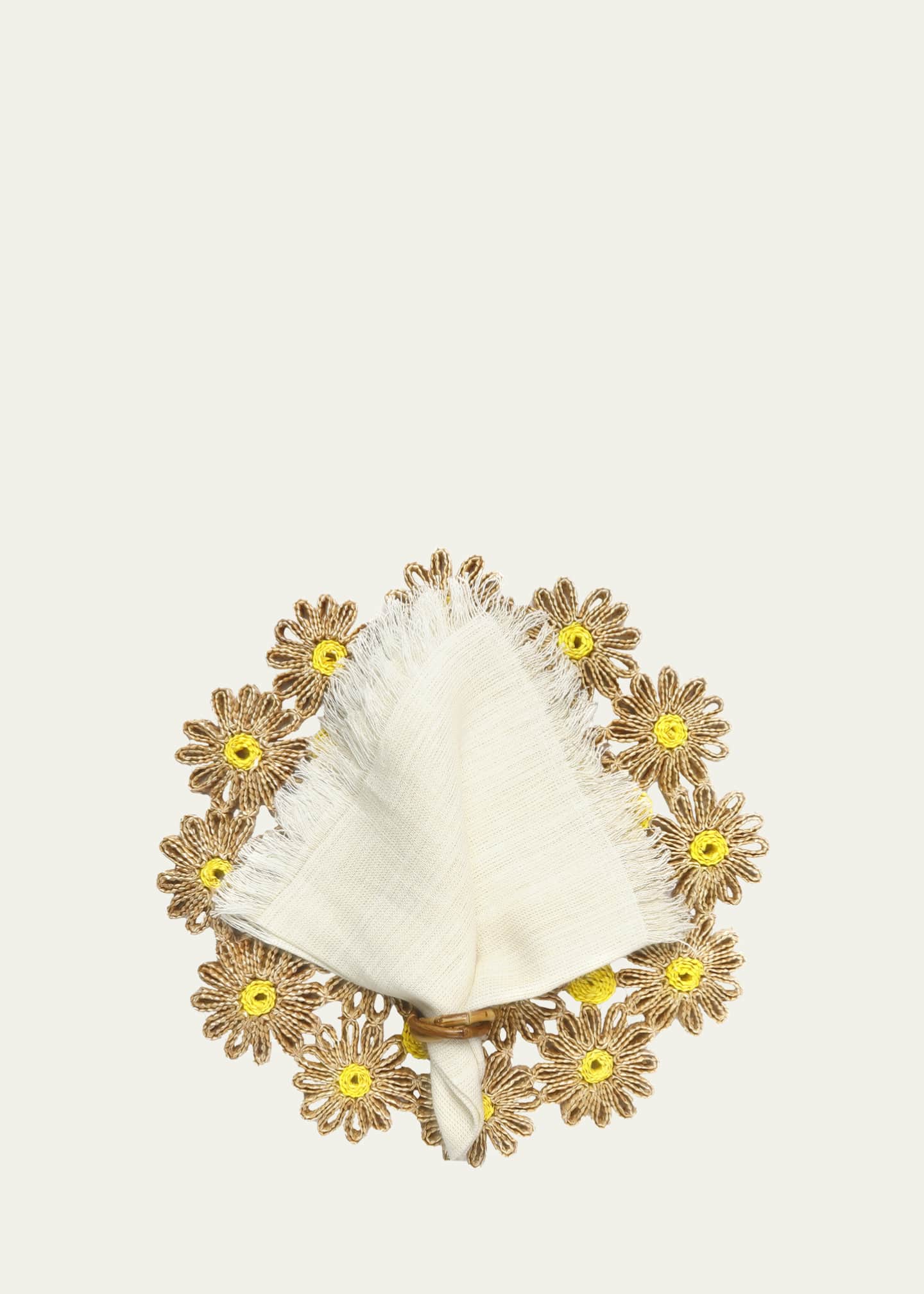Kim Seybert Bamboo Trinity Napkin Ring Image 3 of 3