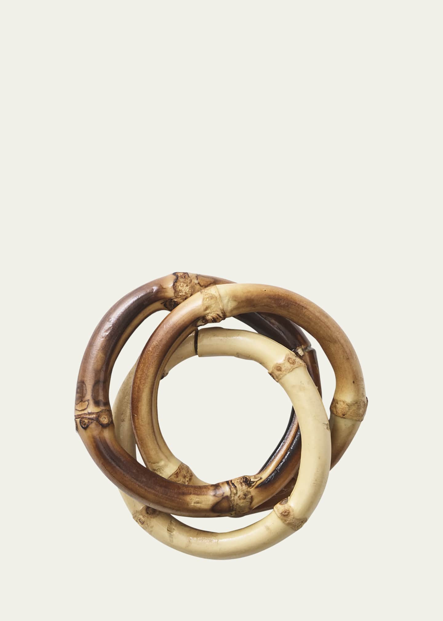 Kim Seybert Bamboo Trinity Napkin Ring Image 1 of 3
