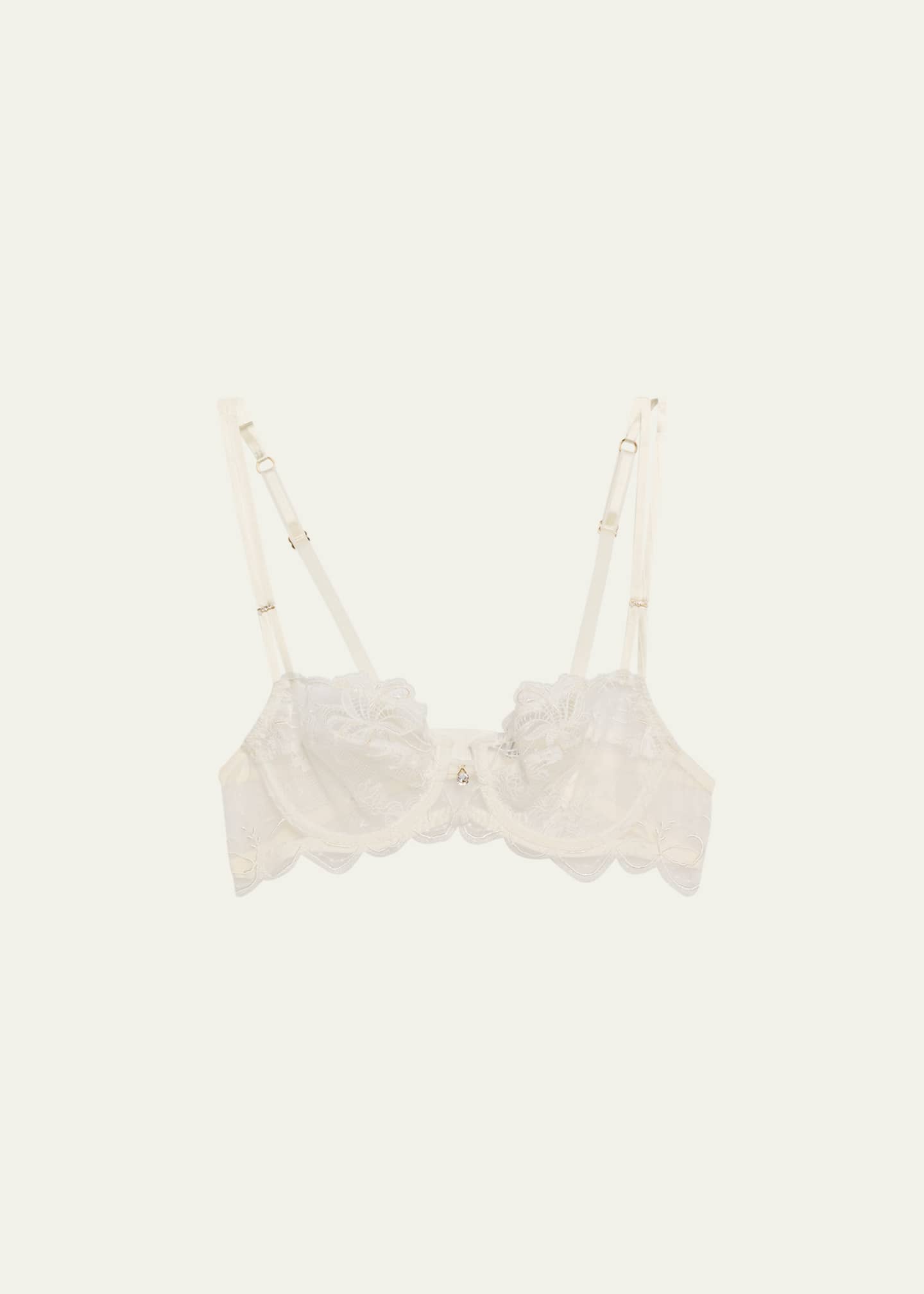 Lise Charmel Bellissime Amour Lace & Tulle Demi Bra Image 1 of 2