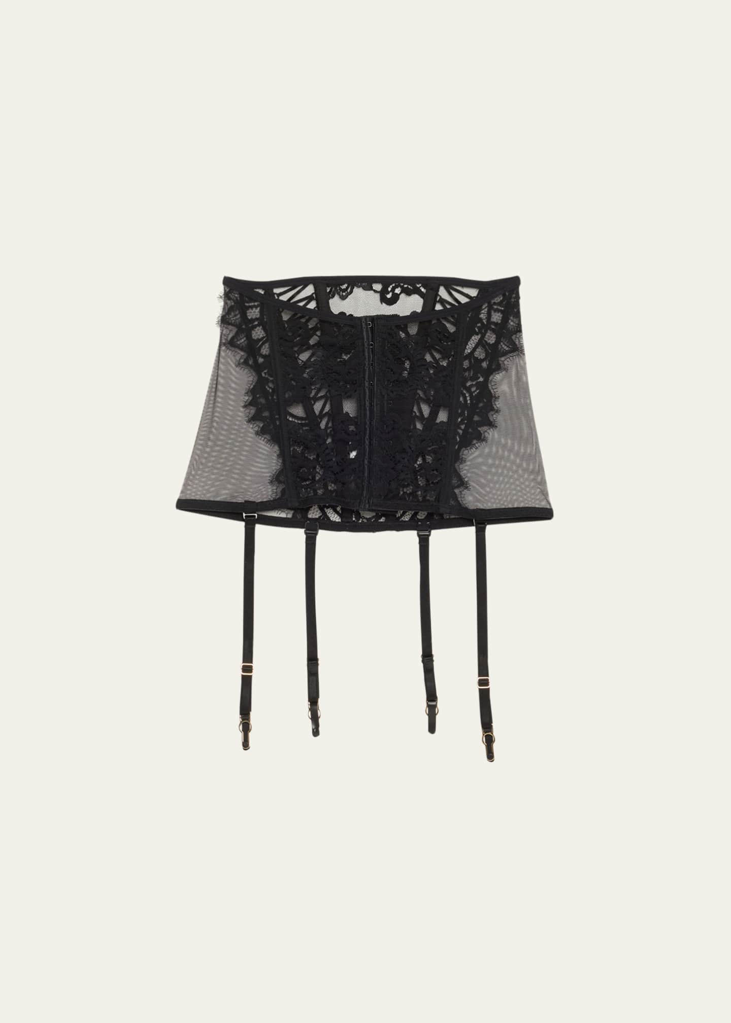 Lise Charmel Desirs De Venise Lace & Tulle Waspie Image 2 of 2