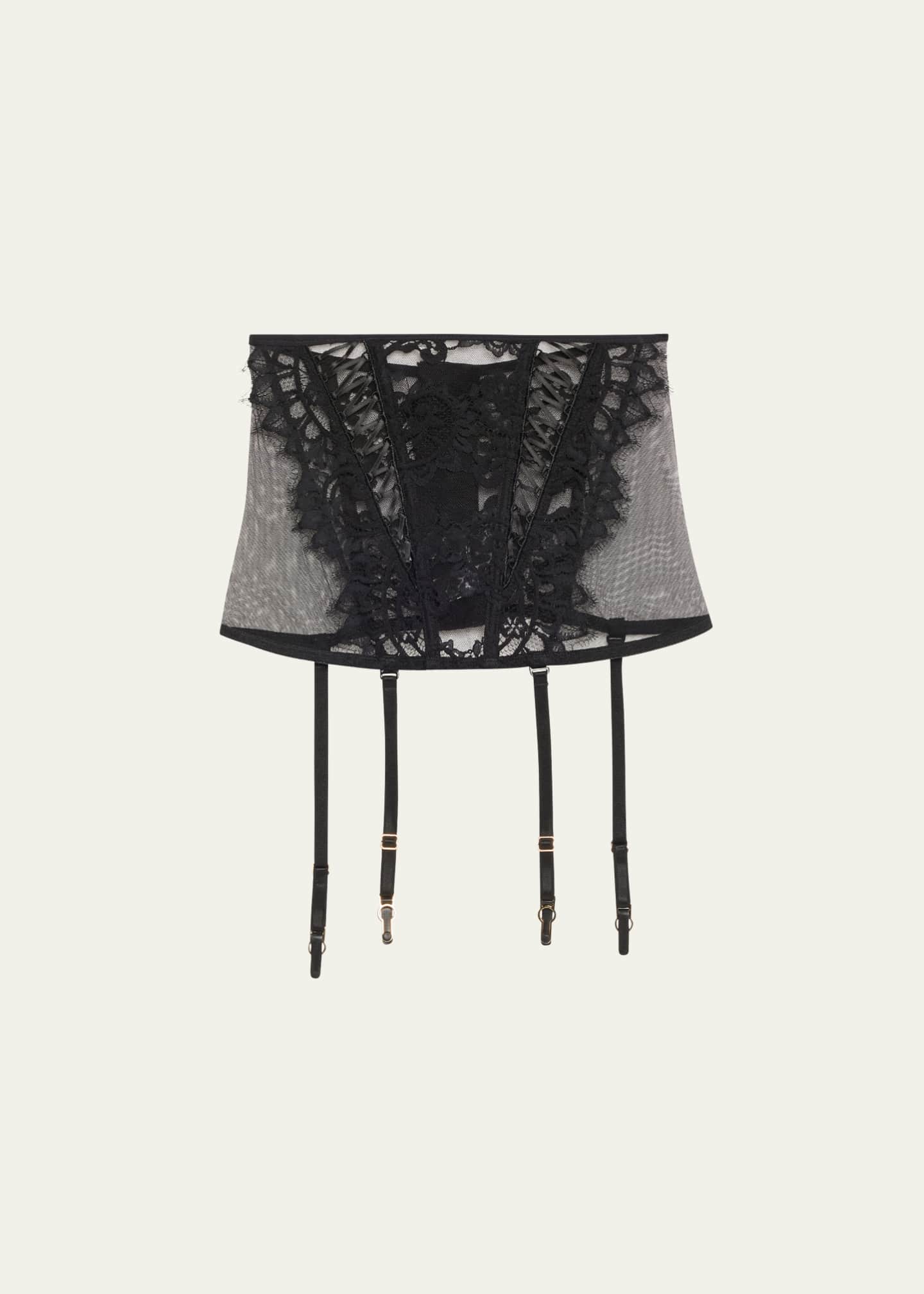 Lise Charmel Desirs De Venise Lace & Tulle Waspie Image 1 of 2