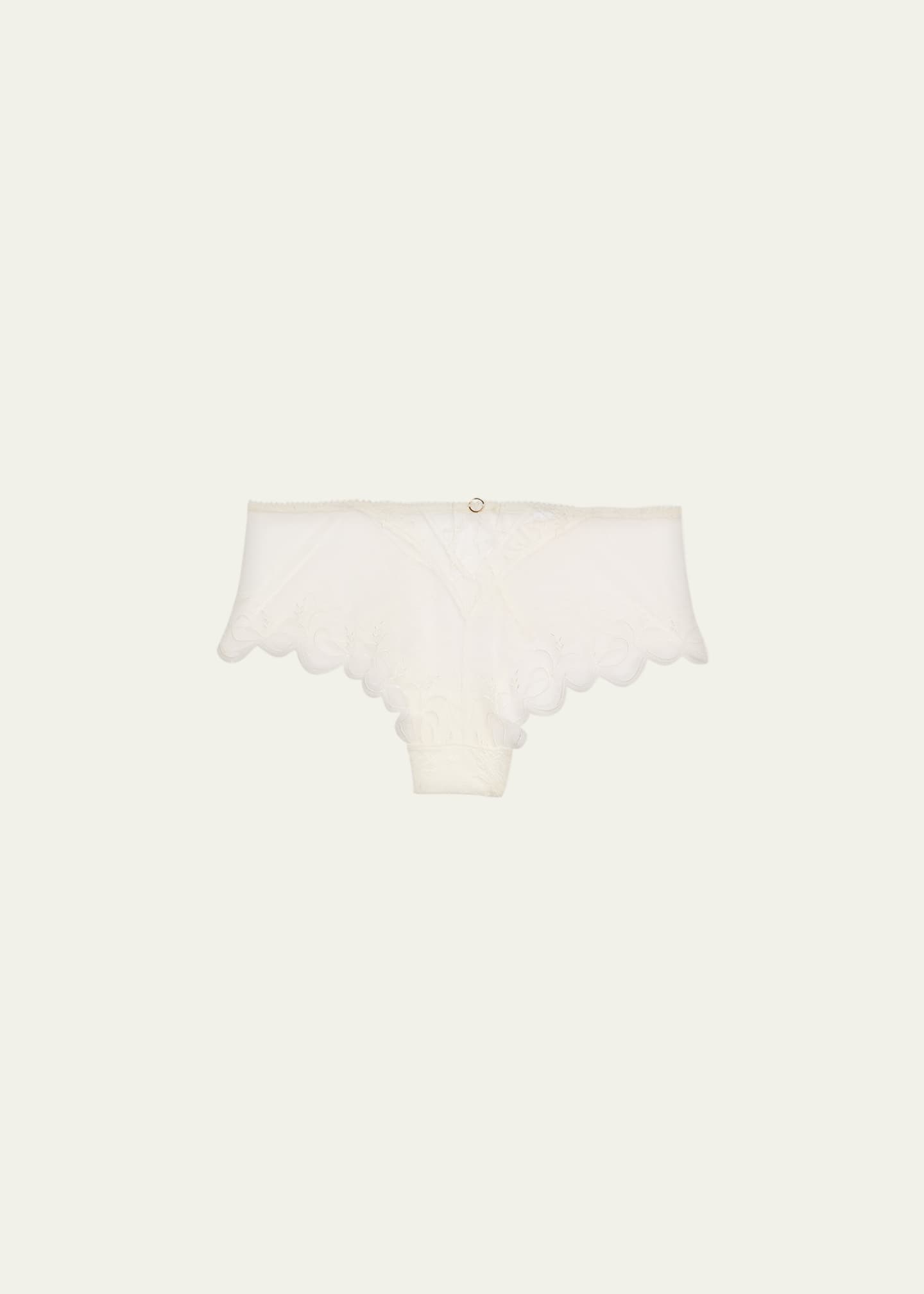 Lise Charmel Bellissime Amour Lace & Tulle Boyshorts Image 2 of 2