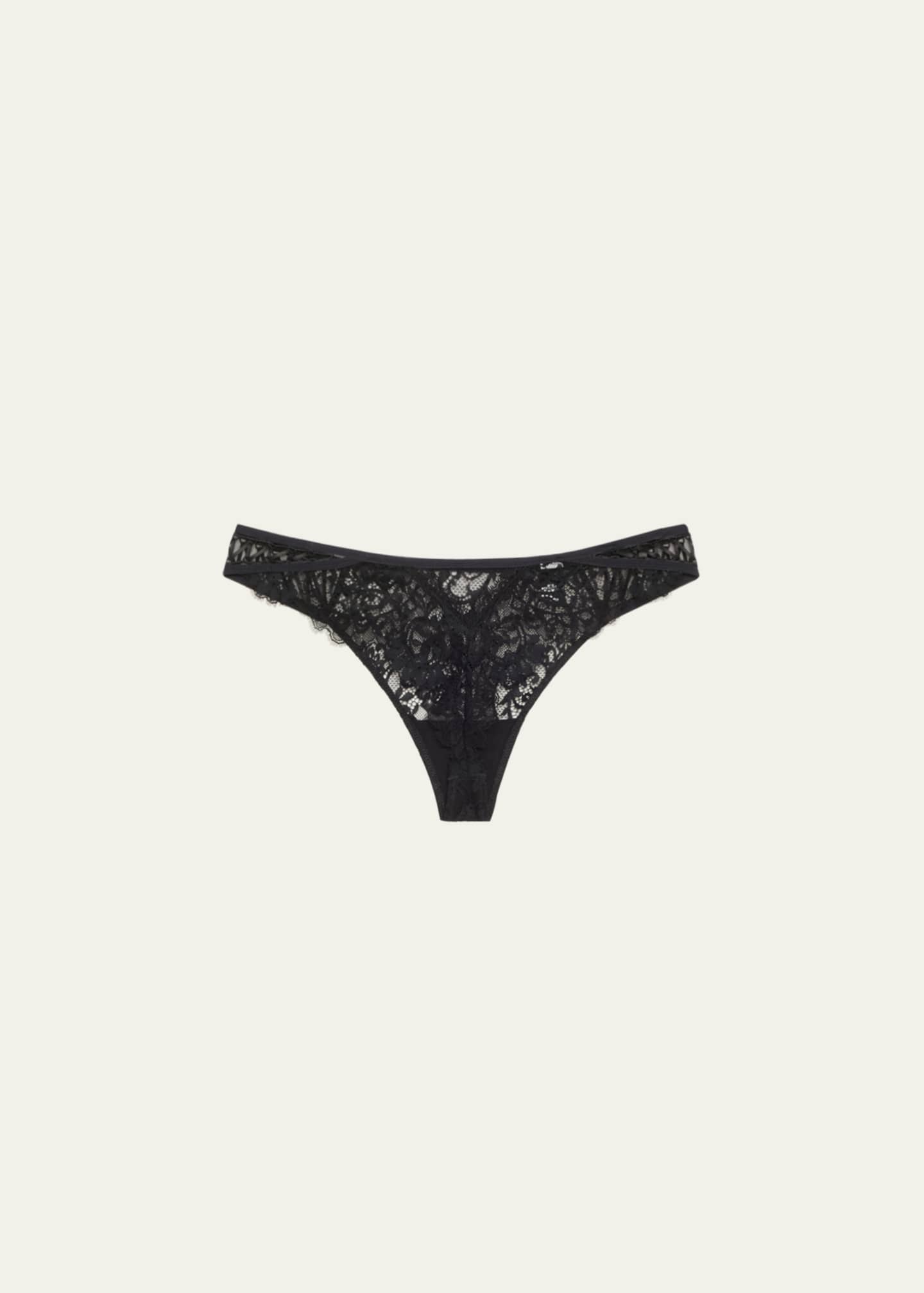 Lise Charmel Desirs De Venise Lace & Tulle G-String Image 2 of 2