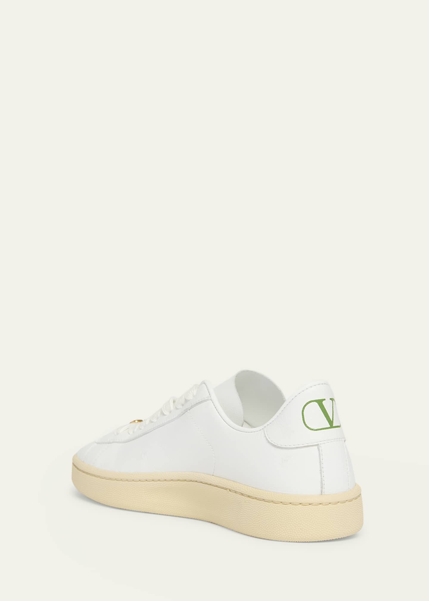 スニーカー Valentino Garavani Royco Sneakers In Nappa Royco Sneaker In Nappa Calfskin for Man in Black/green