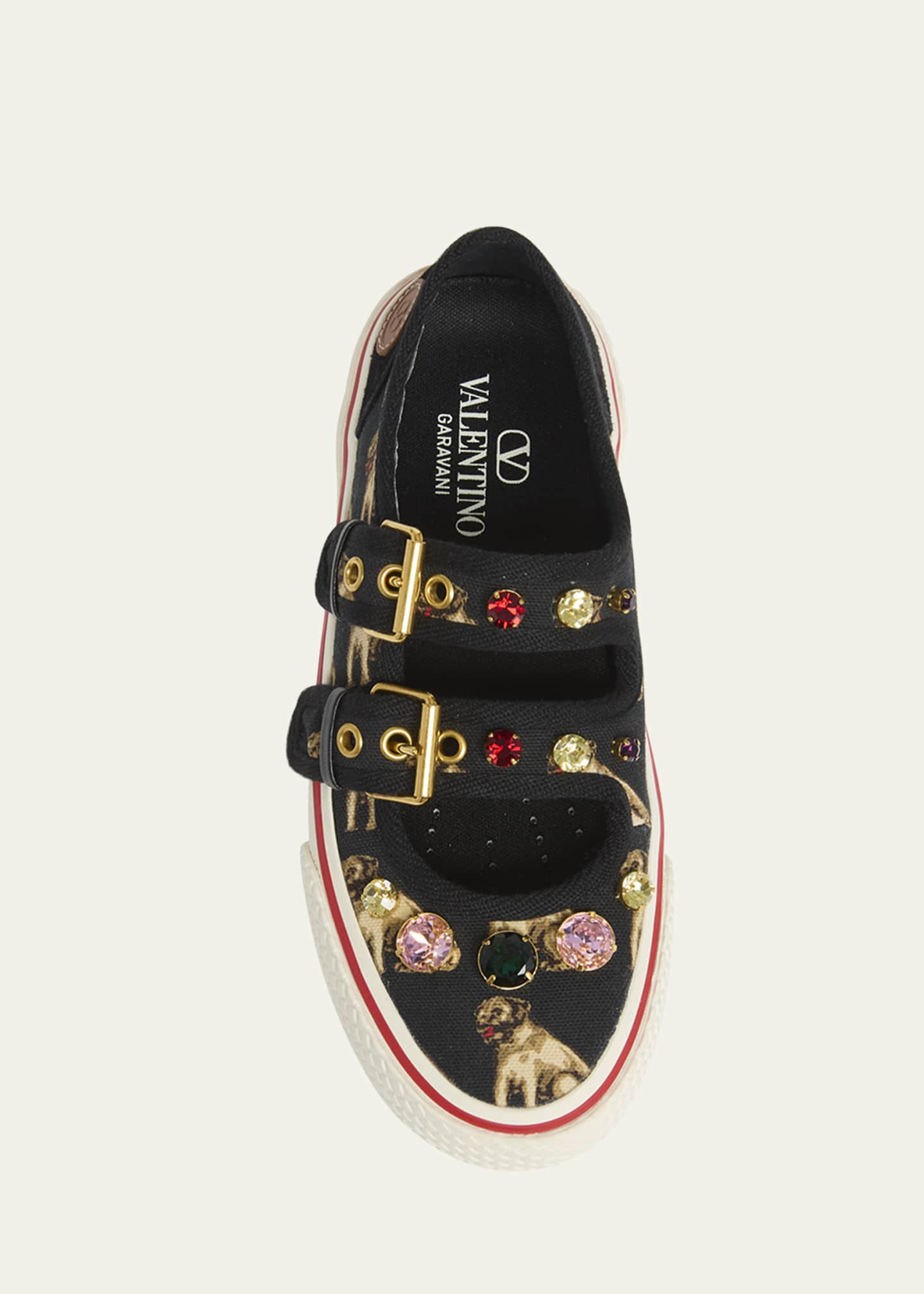 Valentino Garavani Dollyboard St. Petit Charles Double-Strap
