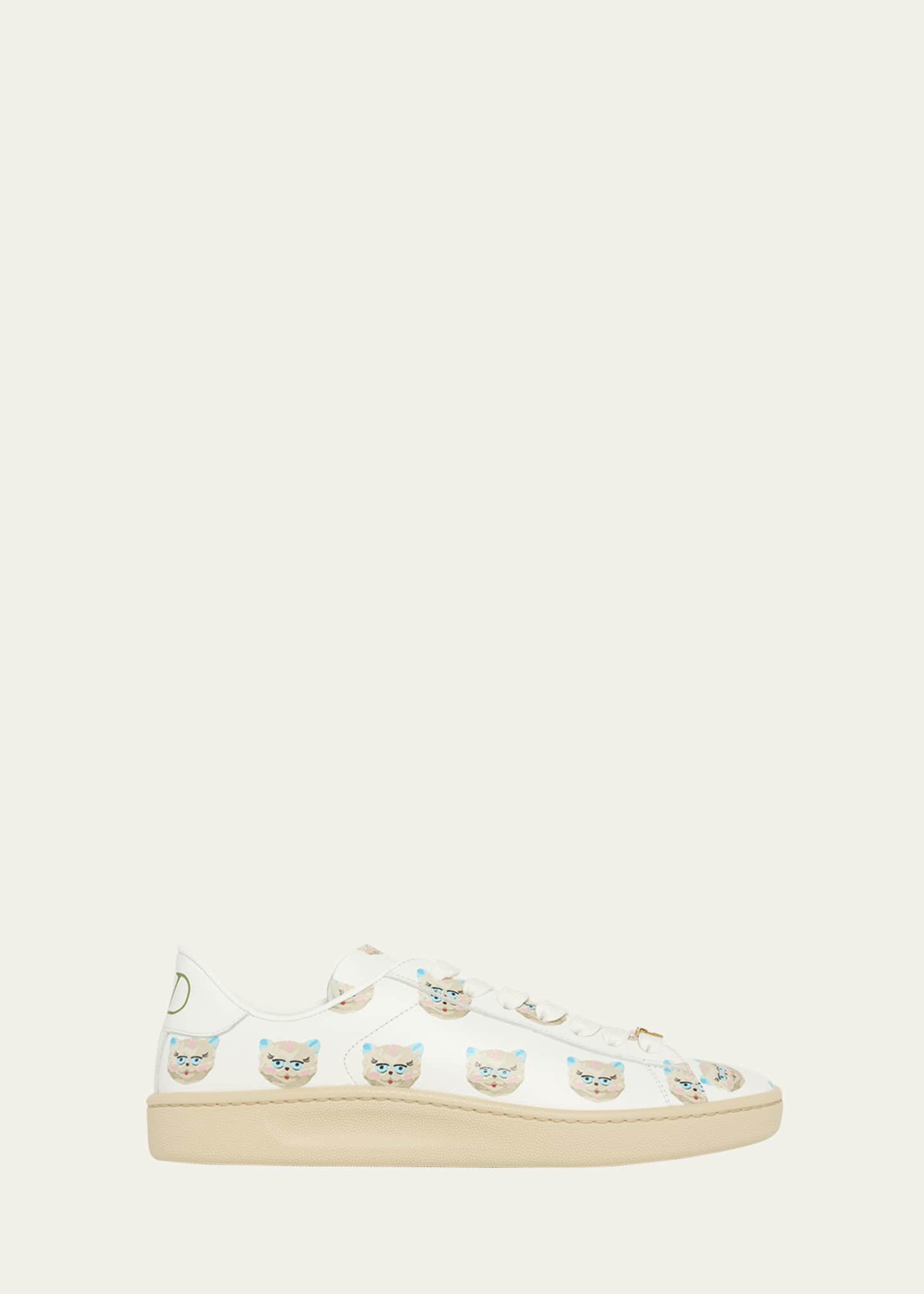 スニーカー Valentino Garavani 'Royco' Sneakers VALENTINO GARAVANI Royco leather sneakers | NET-A-PORTER