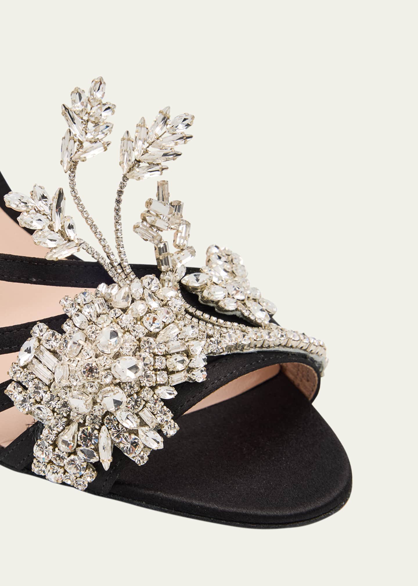 VALENTINO ストレトヘムAラインスカト 4B0RABC15DN 001 Valentino Garavani Ladycrush 85MM Patent Leather Sandals