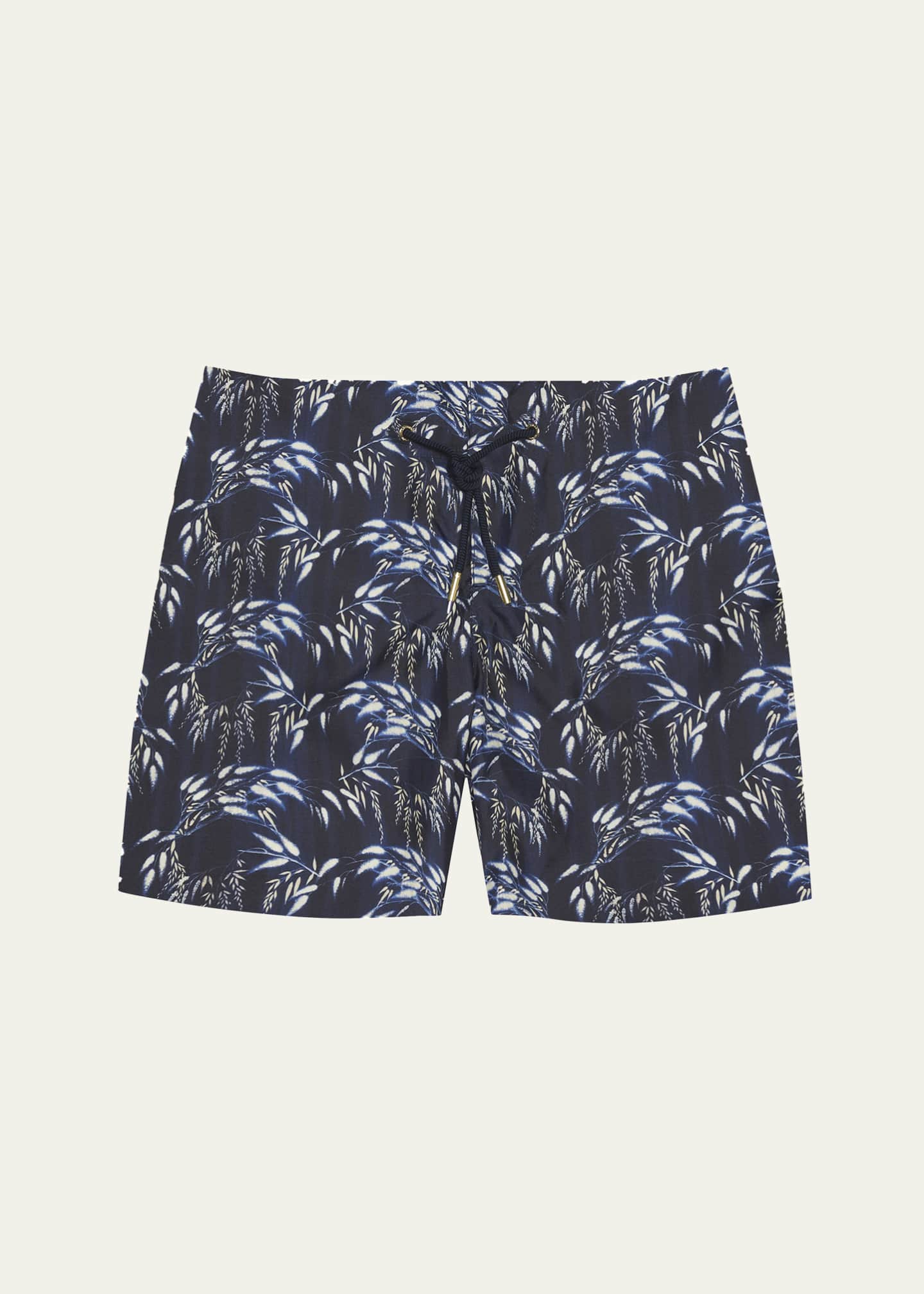 Orlebar Brown Men's Bulldog Catkin Print Drawcord Swim Shorts Image 1 of 4