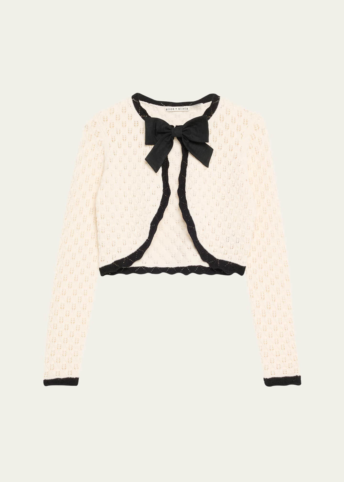 Danie Shrug Bow Cardigan