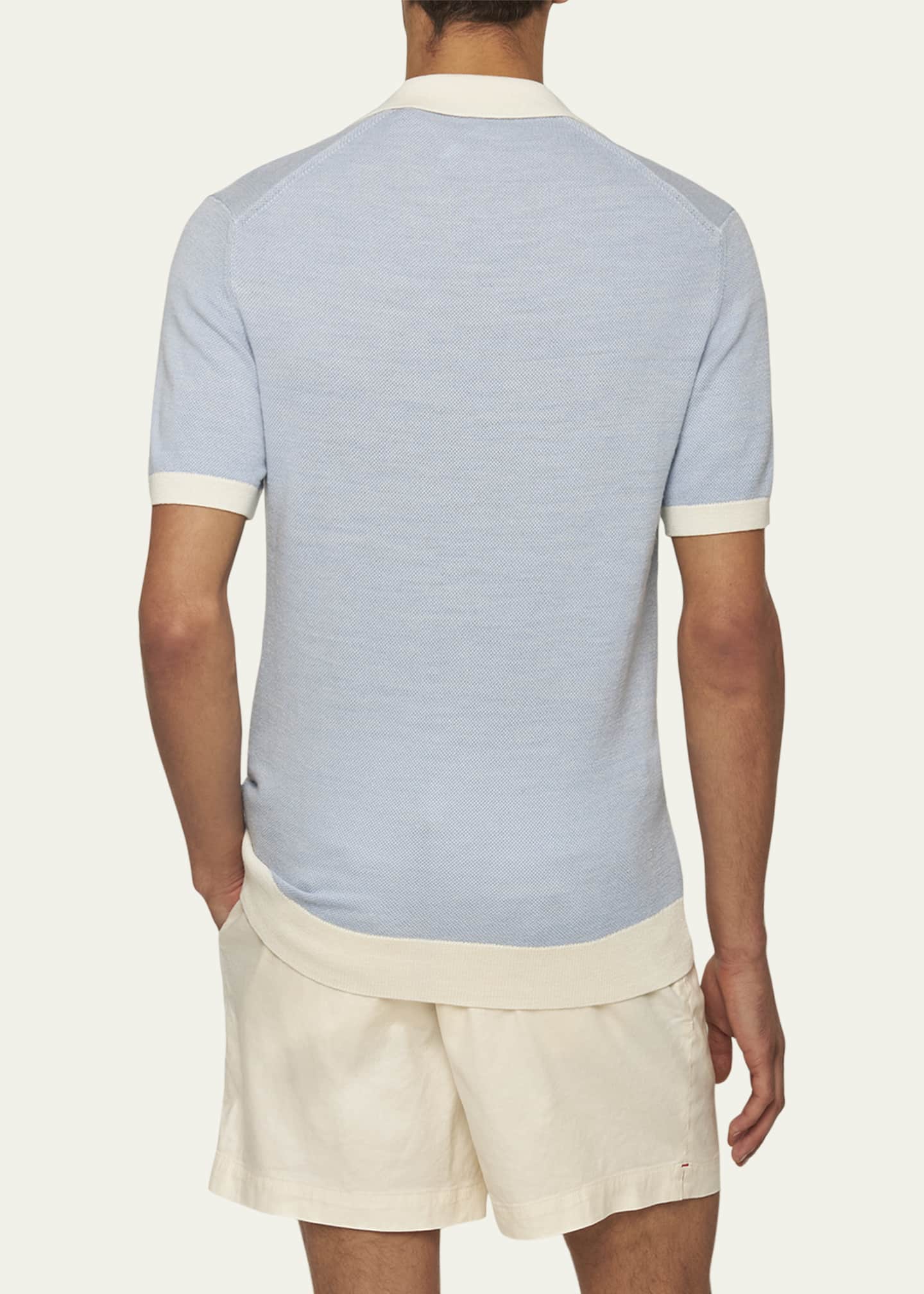 Orlebar Brown Men's Bulldog Linen Shorts Image 3 of 4