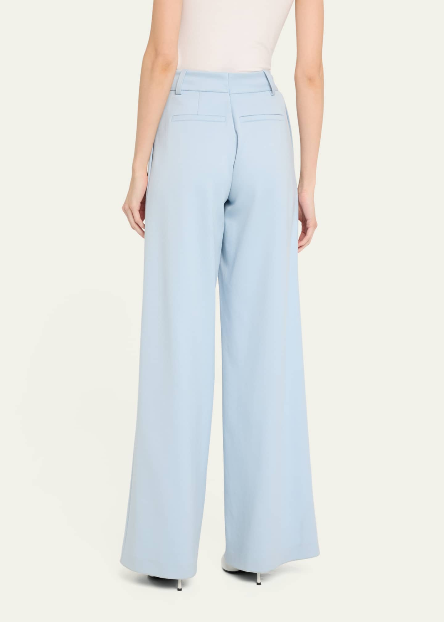 Alice + Olivia Kennedy Double-Pleated Trousers Image 3 of 5