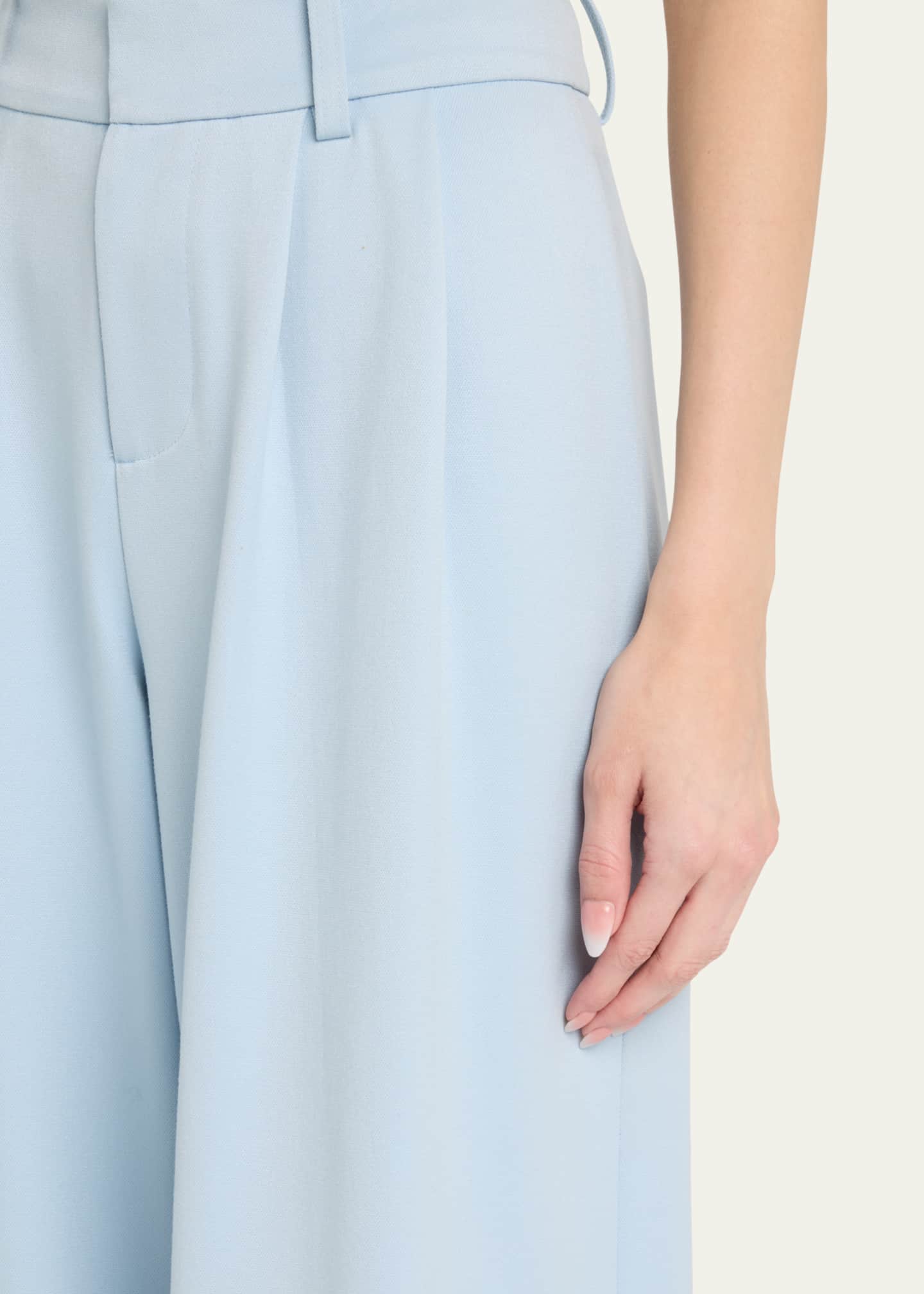 Alice + Olivia Kennedy Double-Pleated Trousers Image 5 of 5