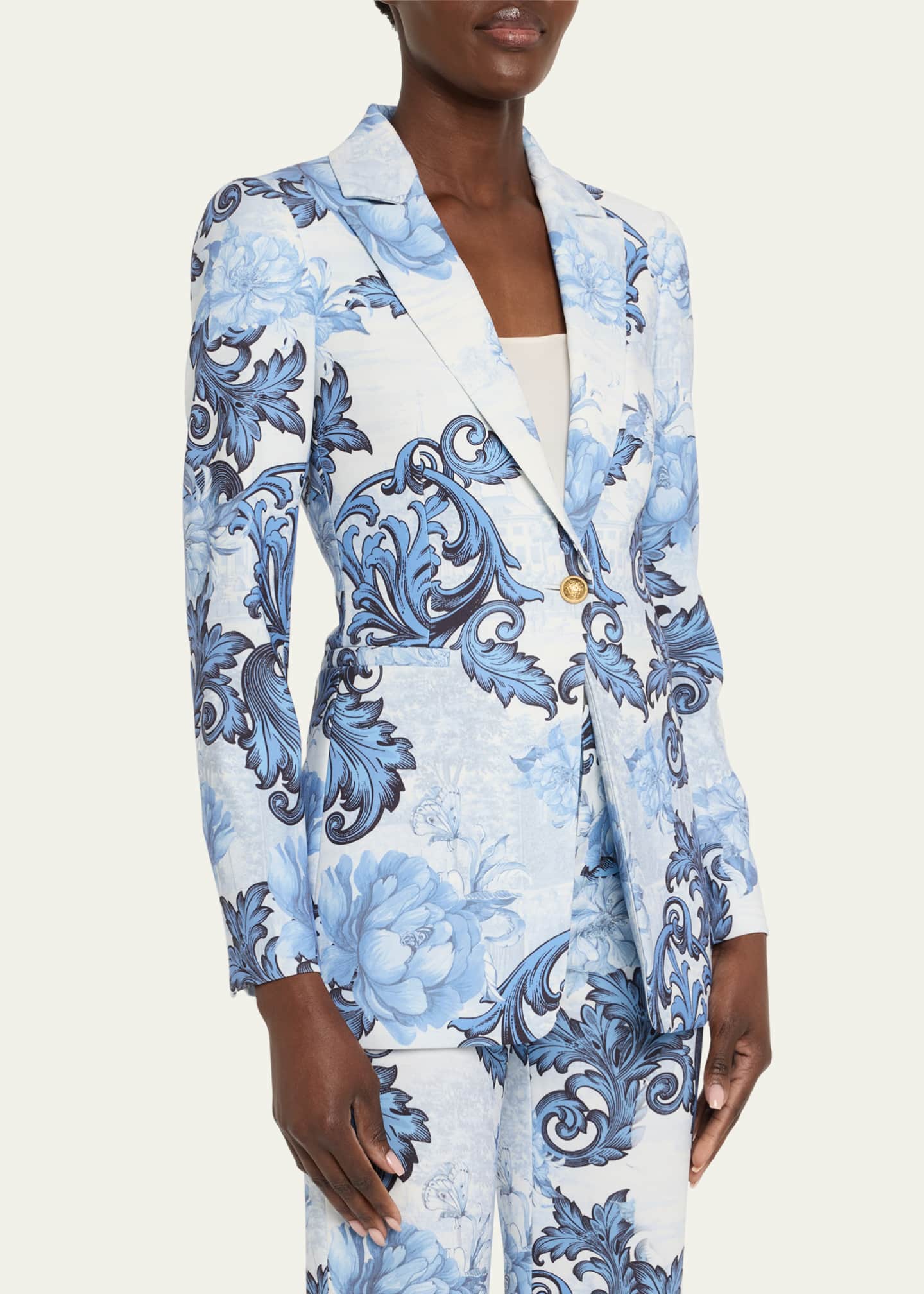Alice + Olivia Breann Fitted Blazer Image 4 of 5