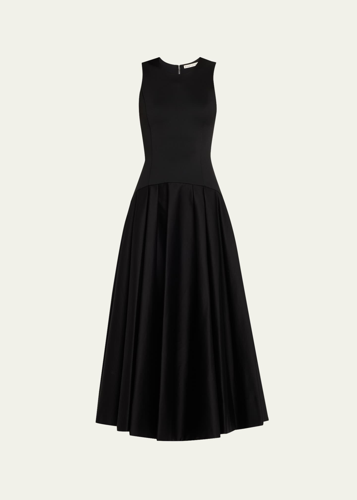 Adley Drop-Waist Midi Dress