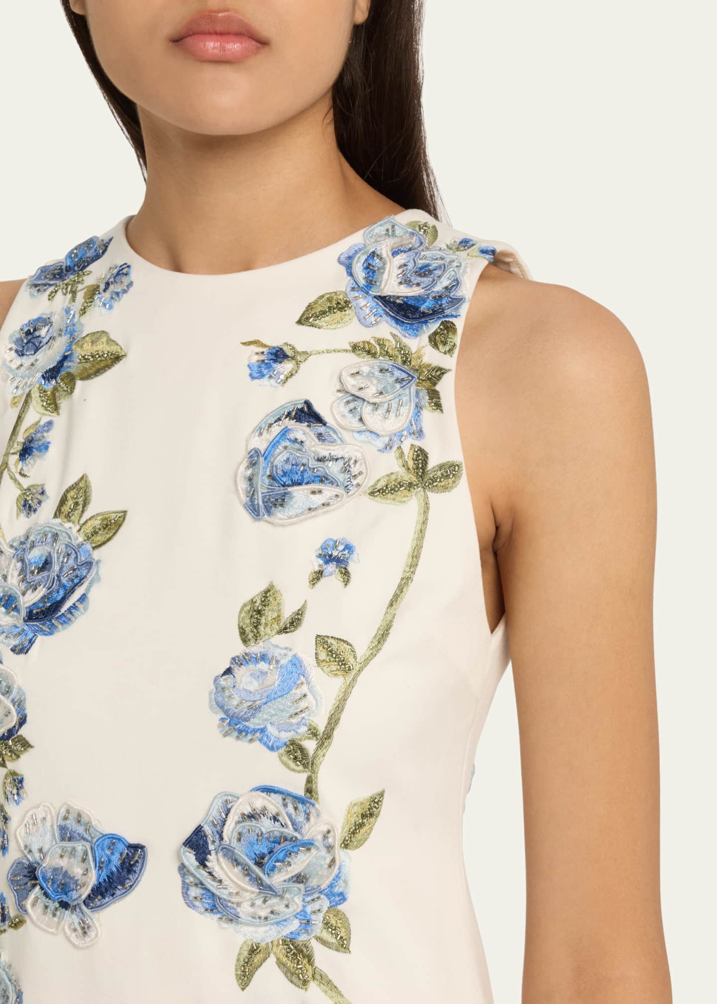 Alice + Olivia Clyde Embellished Shift Dress Image 5 of 5