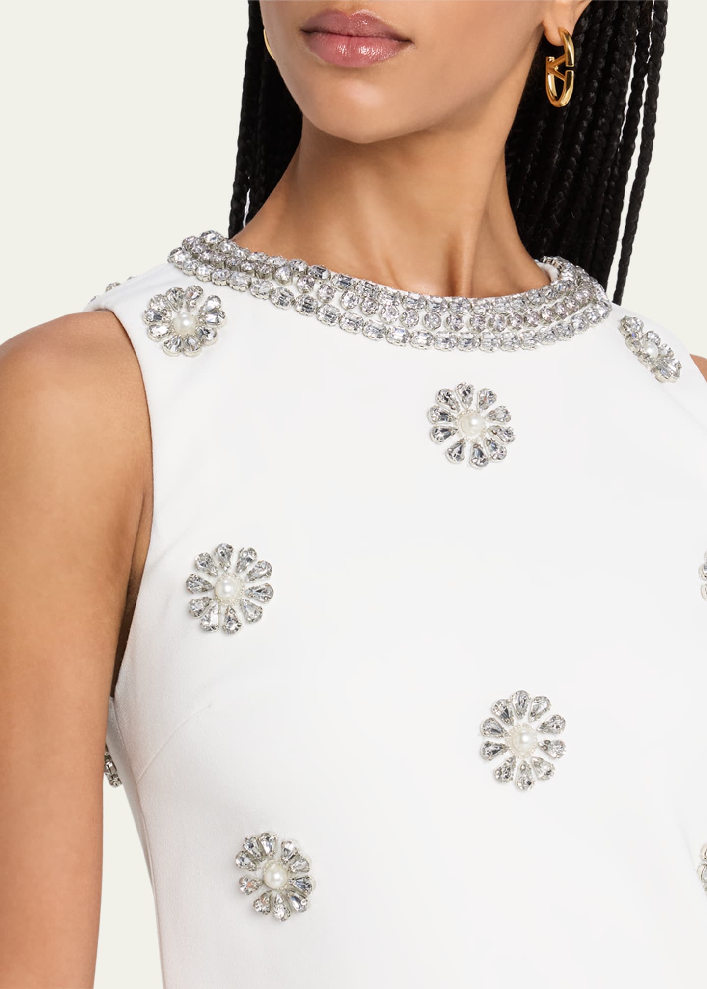 Alice + Olivia Clyde Embellished Shift Dress Image 5 of 5