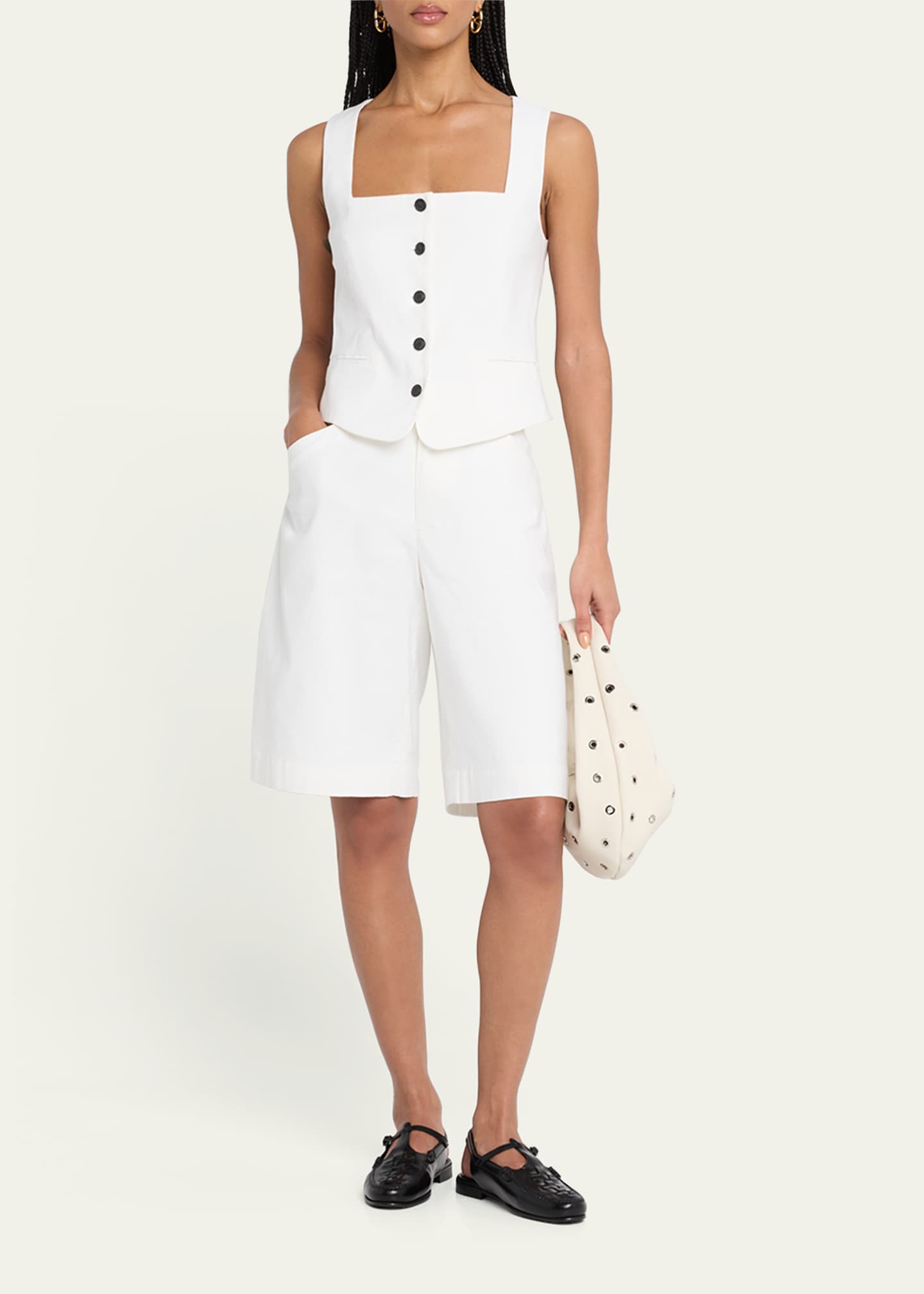 Banks Linen Shorts - Thumbnail 2