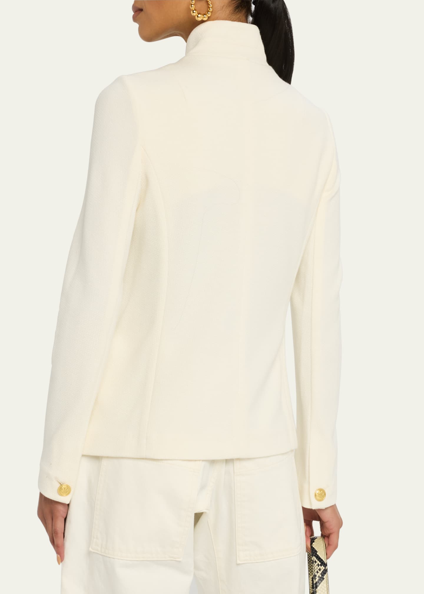 Rag & Bone Slade Textured Knit Blazer Image 3 of 5