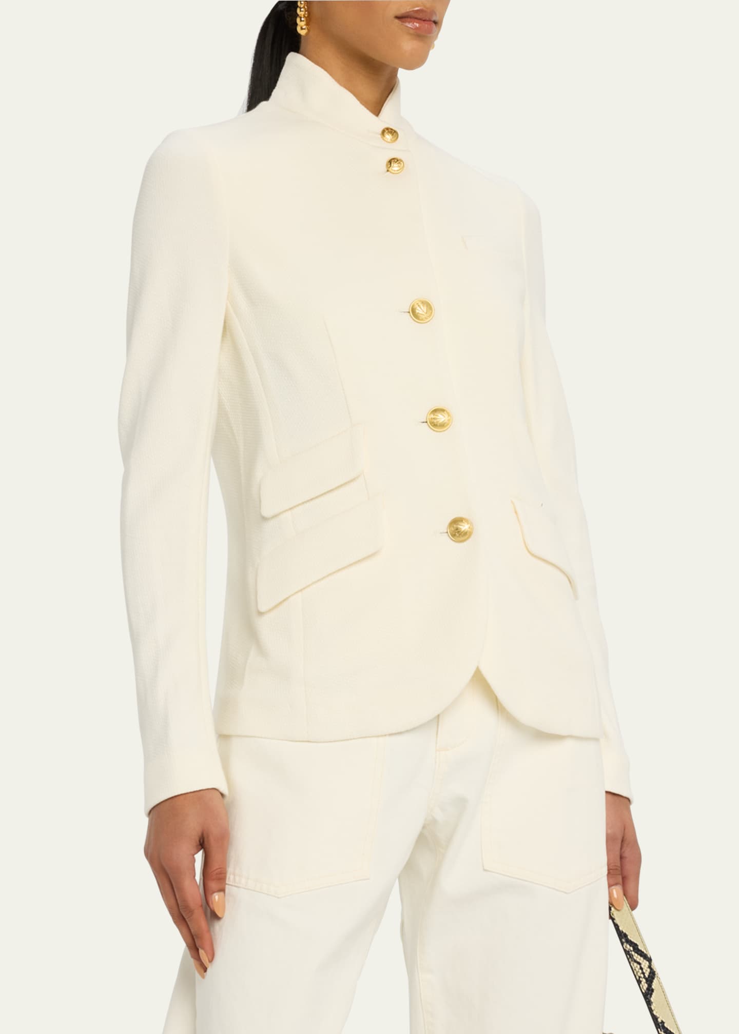 Rag & Bone Slade Textured Knit Blazer Image 4 of 5