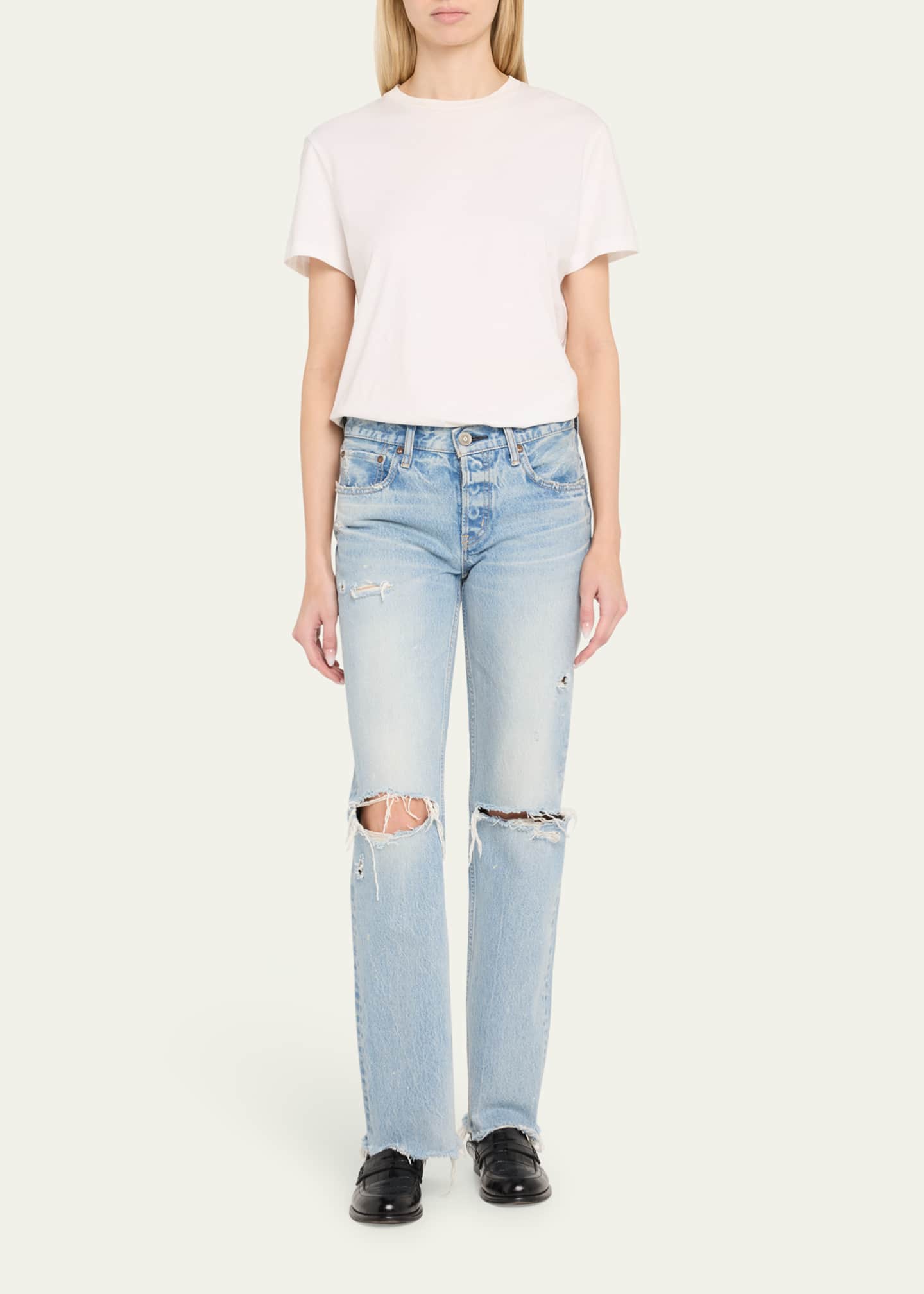 MOUSSY VINTAGE Odessa Straight Low-Rise Jeans Image 2 of 5