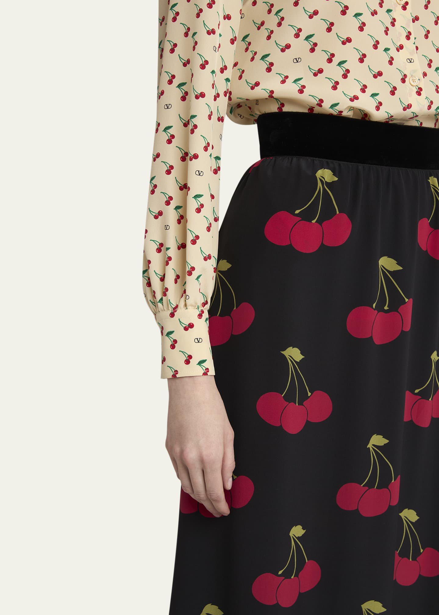 スカート VALENTINO Valentino Garavani 'Cherryfic' dress Valentino Garavani 'cherryfic' Dress | italist