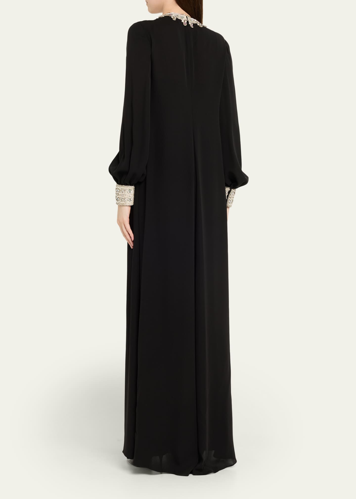 valentino garavani silk dresses Valentino Garavani Bow One-Shoulder Silk Crepe Column Gown