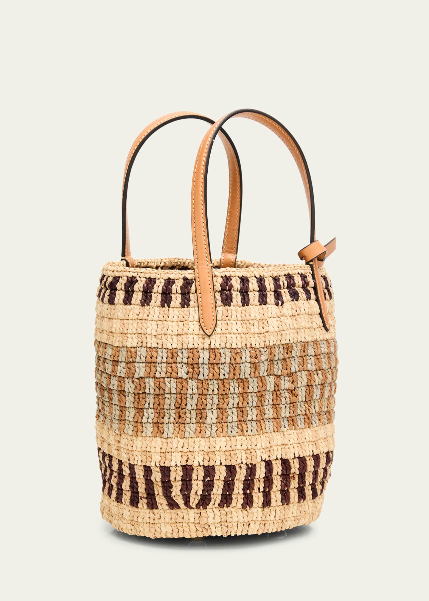Valentino Garavani VLOGO Signature Small Crochet Bucket Bag