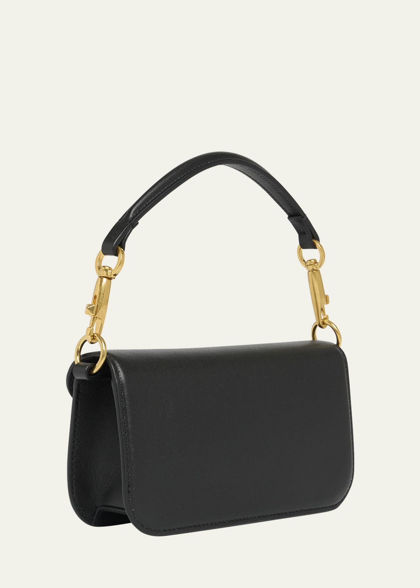 Valentino Garavani Loco Studded VLOGO Small Leather Shoulder Bag