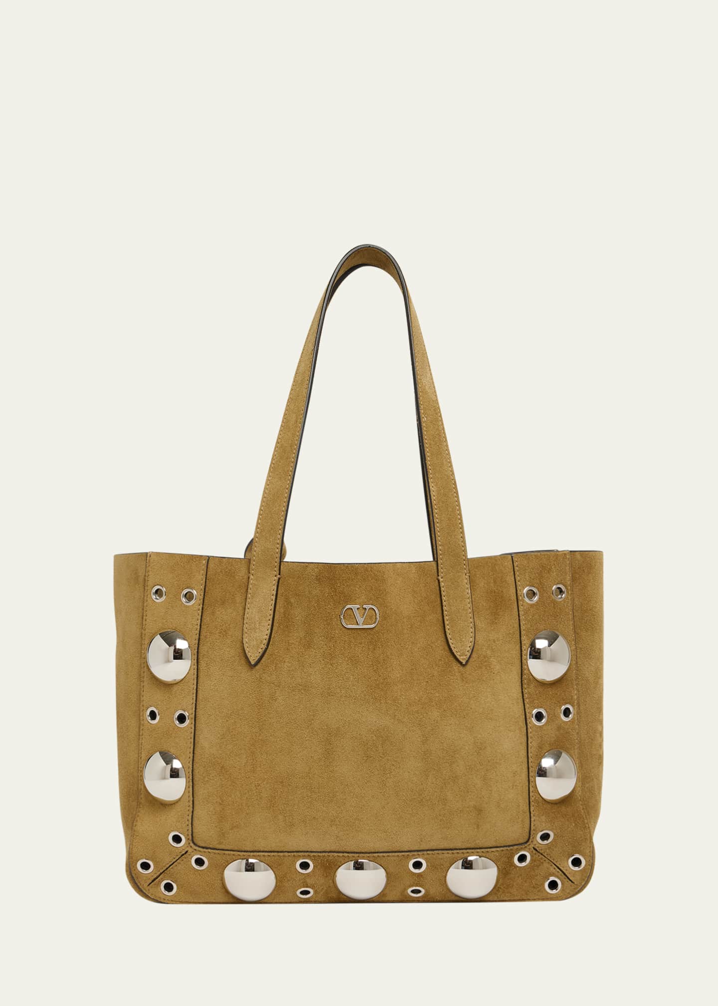Valentino Garavani Nellcote Studded Leather Mini Tote Bag Image 1 of 5