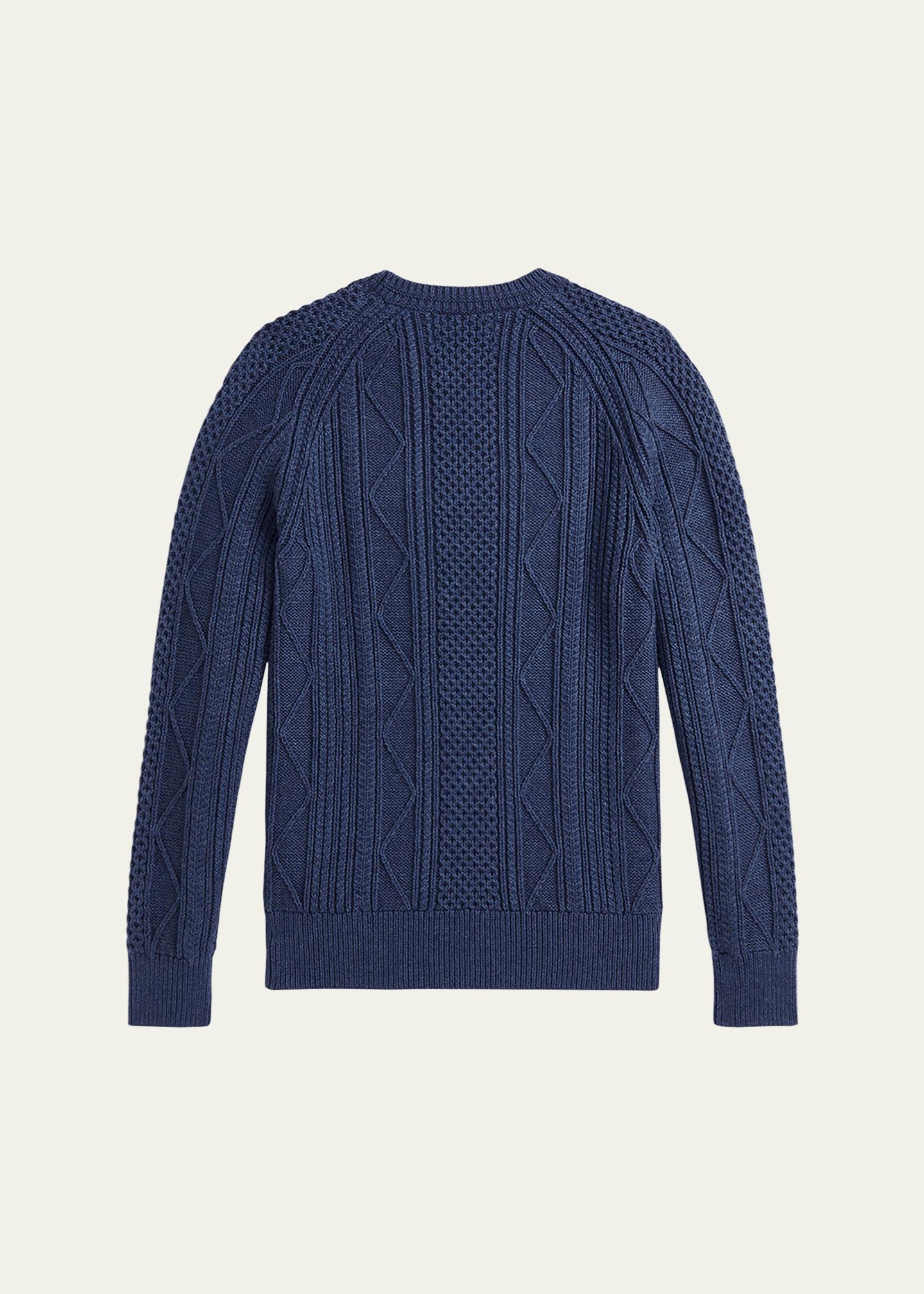 Polo Ralph Lauren Boy's Cotton Faded Flag Sweater, Size S-XL - Bergdorf ...