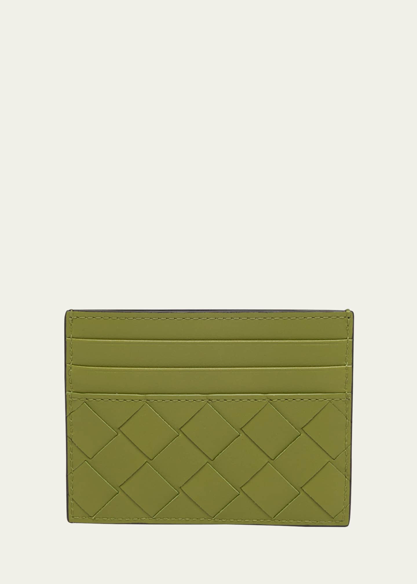 Bottega Veneta Men's Intrecciato 15 Leather Card Holder - Bergdorf