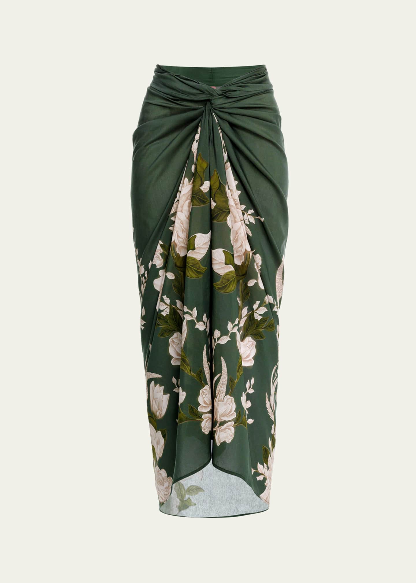 Agua by Agua Bendita Lavanda Gardenia Pareo Coverup Image 1 of 4