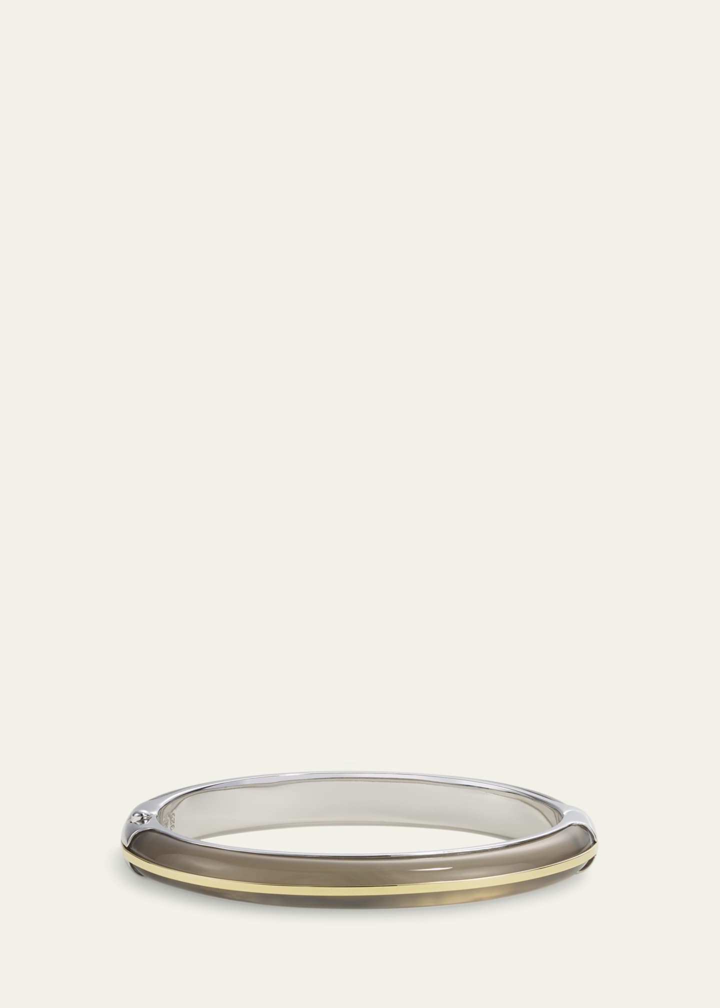 By Pariah Essential Stacking Cuff Bracelet, Grey Agate Image 2 of 3