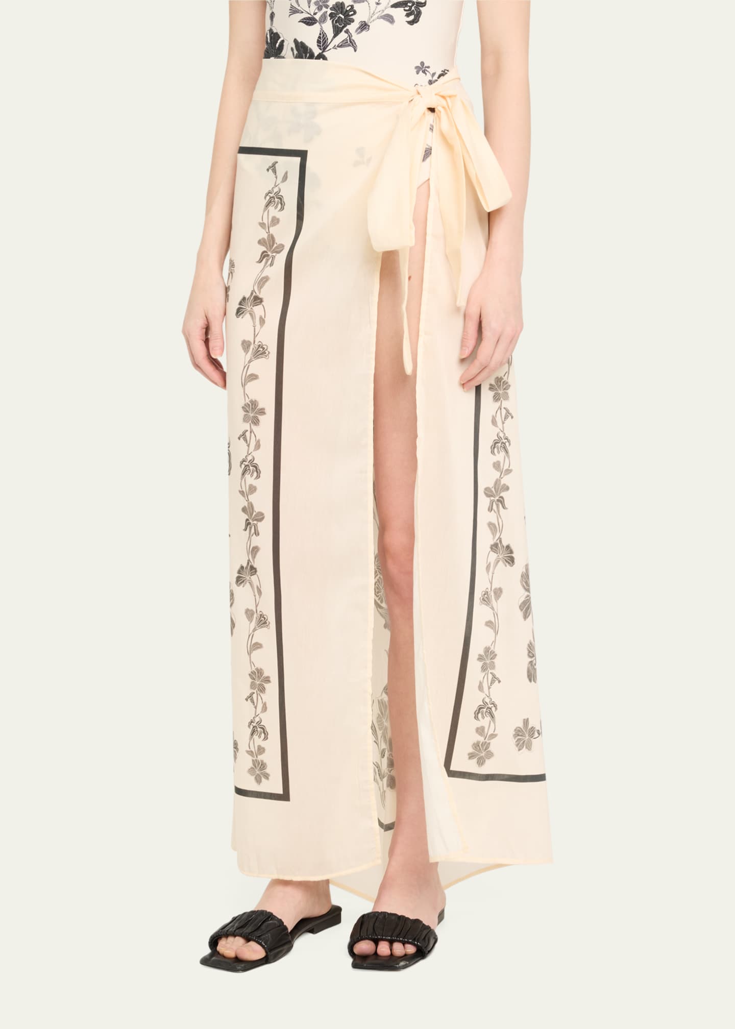 Agua by Agua Bendita Lavanda Guayacan Pareo Coverup Image 4 of 5