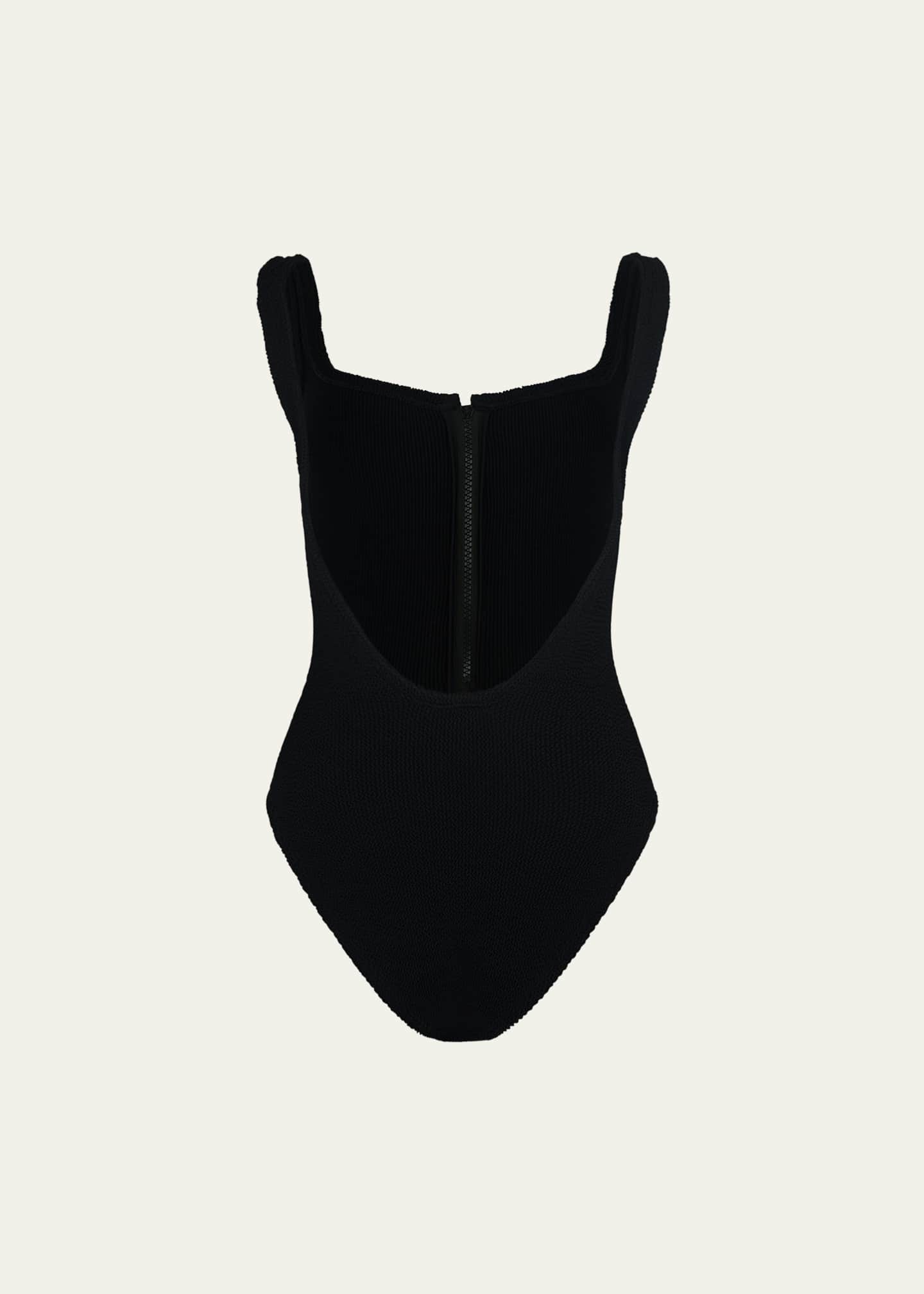 水着・ビーチグッズその他 HUNZA G Dallas one-piece swimsuit in black Dallas One Piece Swimsuit | Everything But Water