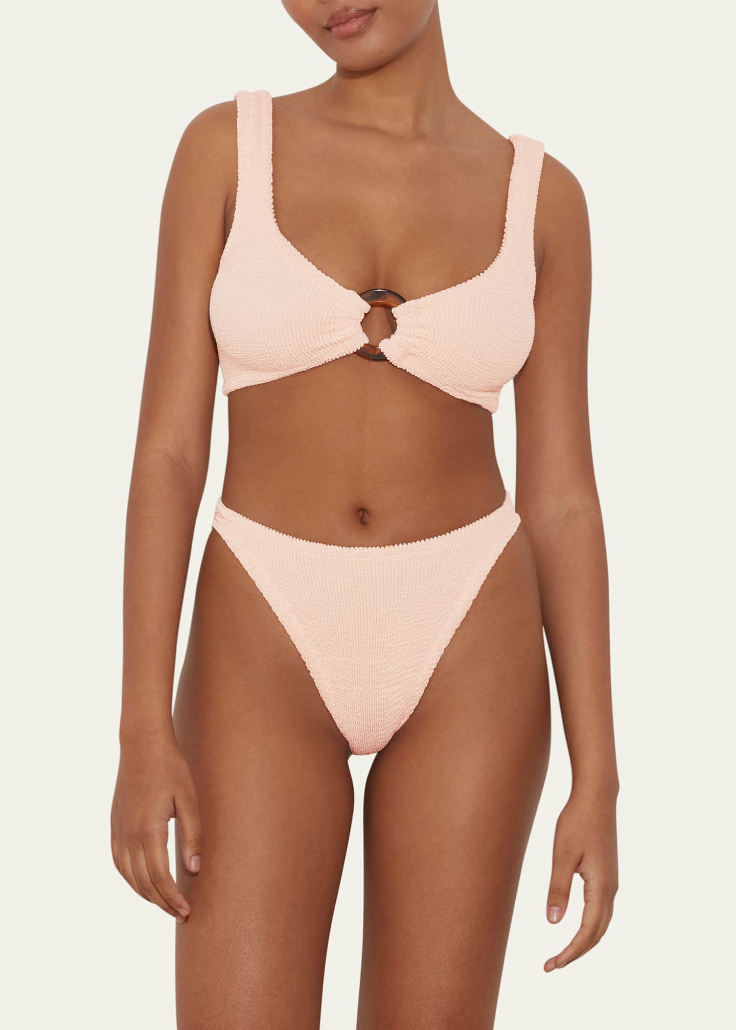 Hunza G Julia Two-Piece Swimsuit Image 2 of 3