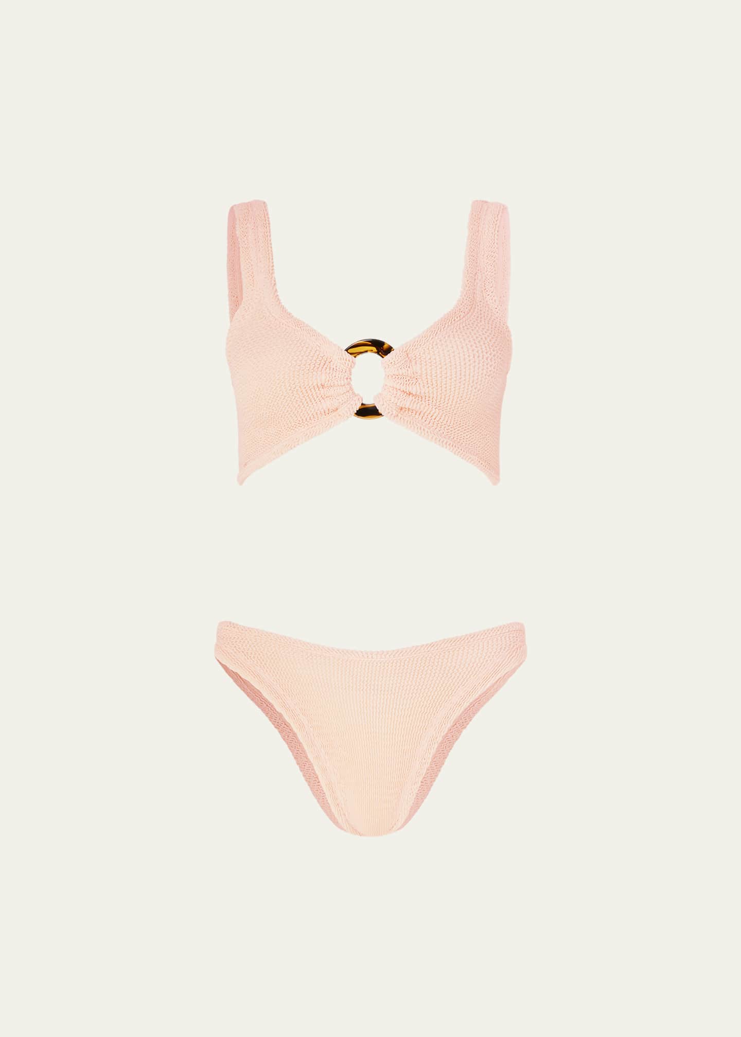 Hunza G Julia Two-Piece Swimsuit Image 1 of 3
