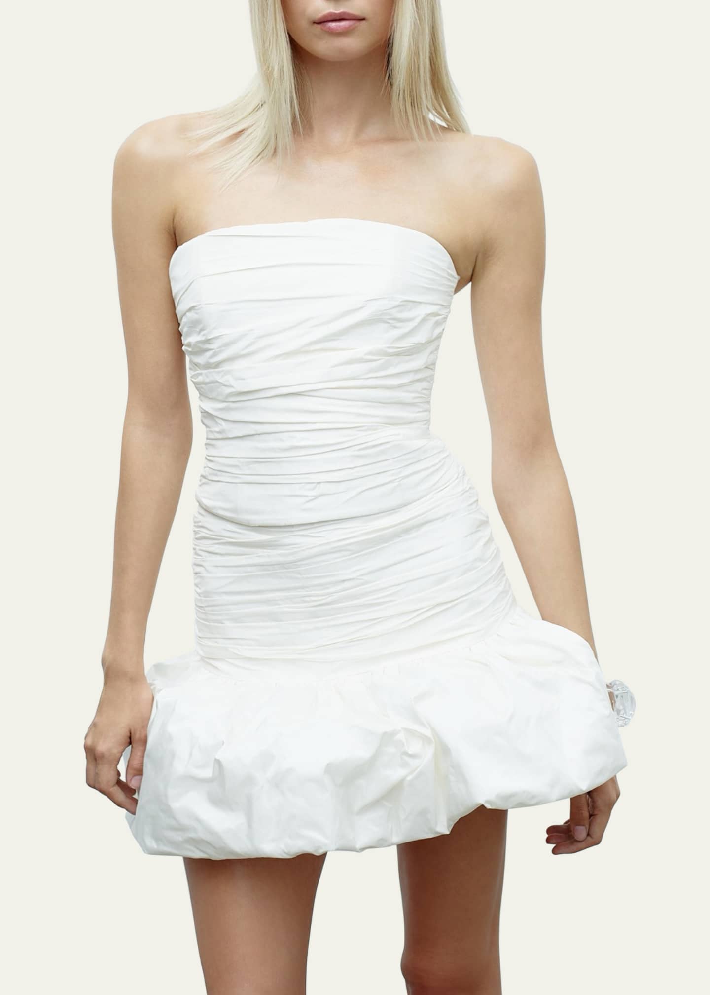 The New Arrivals by Ilkyaz Ozel Lina Ruched Mini Skirt Image 3 of 3