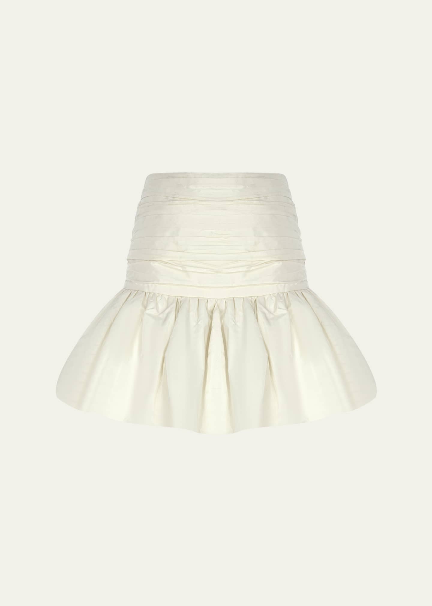 The New Arrivals by Ilkyaz Ozel Lina Ruched Mini Skirt Image 1 of 3